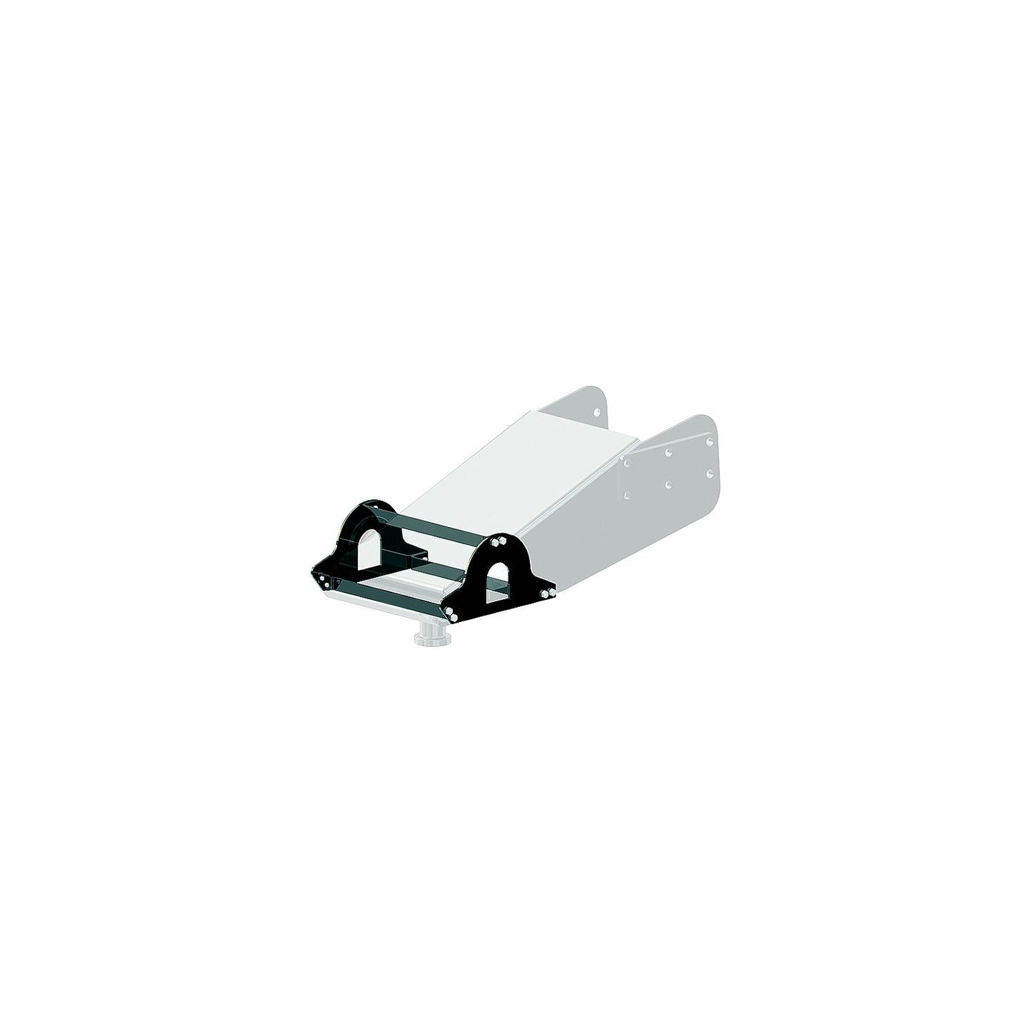 PullRite 4447 Single Point Hitch Rota-Flex Pin Box Isolator