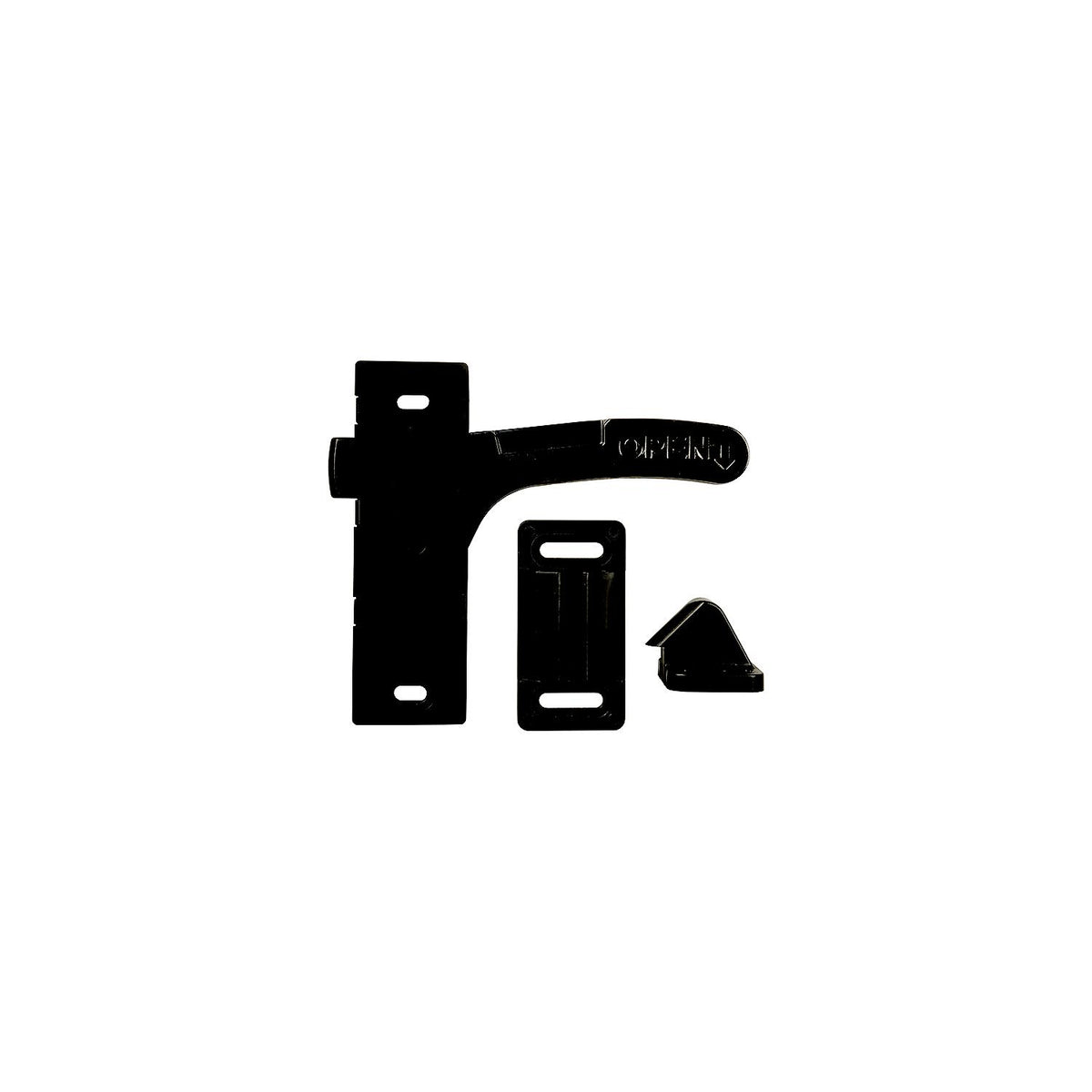 JR Products 0611865 Bi-Directional Screen Door Latch-Supply Nautica
