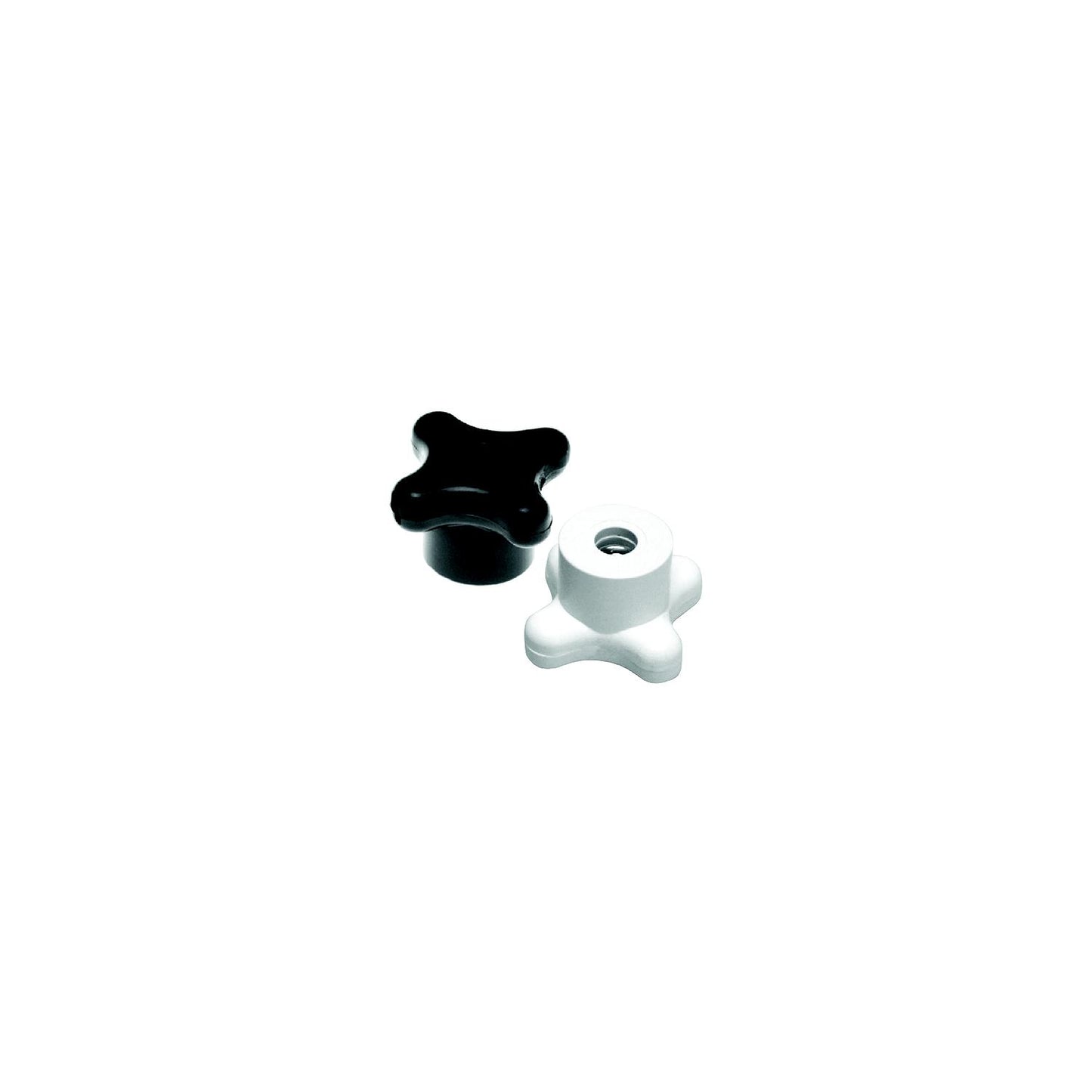 Beckson Replacement Safety Twist Knobs Only 1/4-20 Black (2 Per Pack)