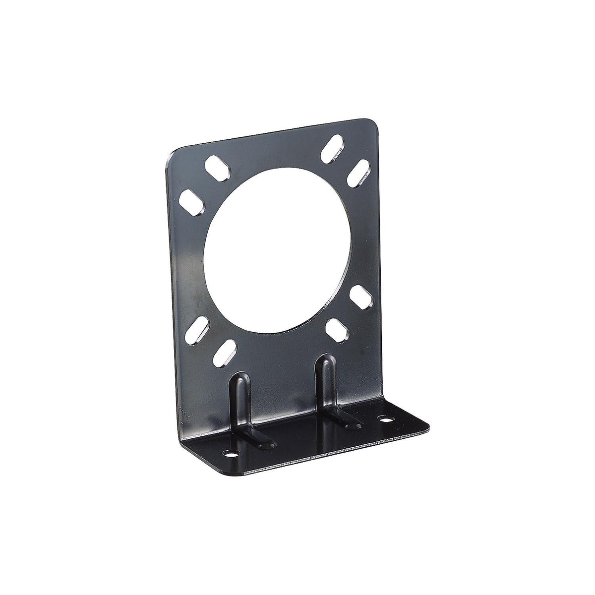 Pollak 7-Way RV Socket Mounting Bracket, Black-Supply Nautica