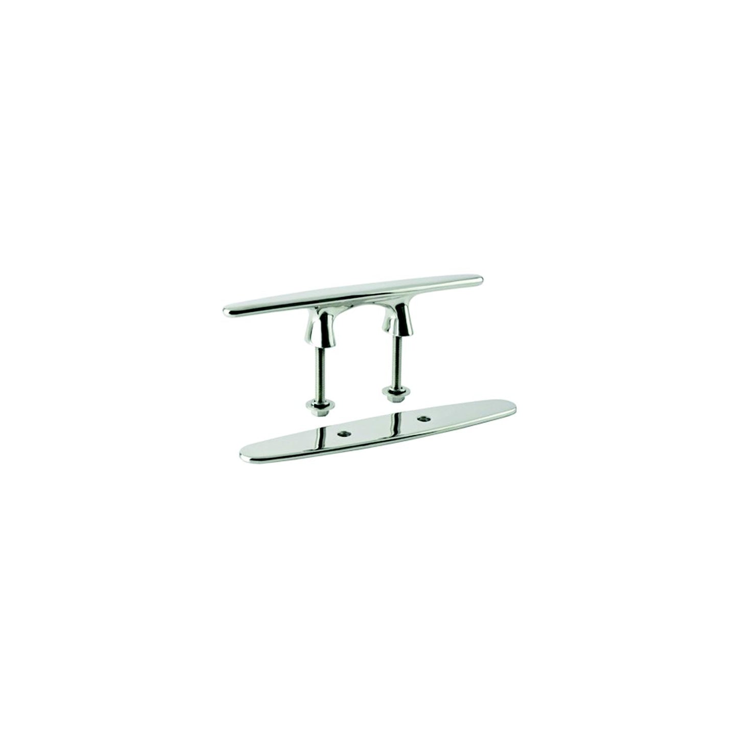 Sea-Dog 041856 Arch Stud Mount Stainless Steel Cleat, 6"