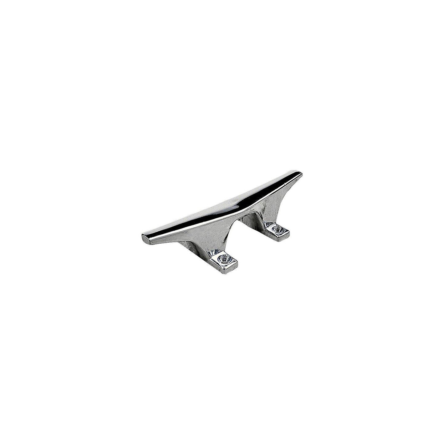 Sea-Dog 0441041 4-Hole Cleat, Chrome Zinc, 4-1/2", Carded