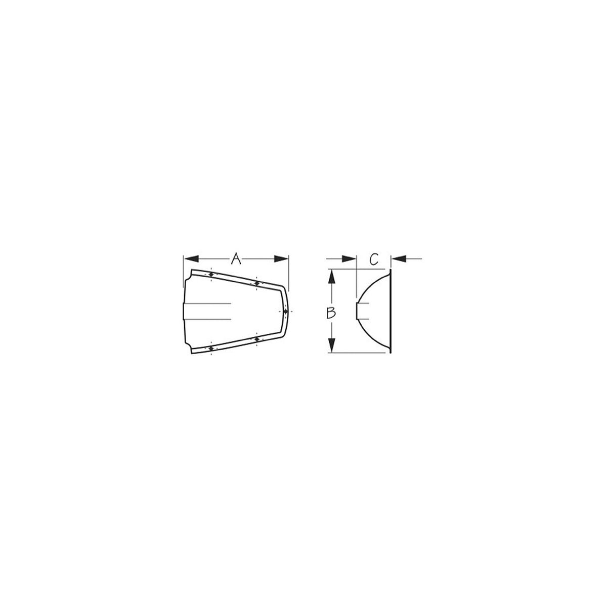 SeaDog Clam Shell Vent | Stamped 304 Stainless | #6 Fastener-Supply Nautica