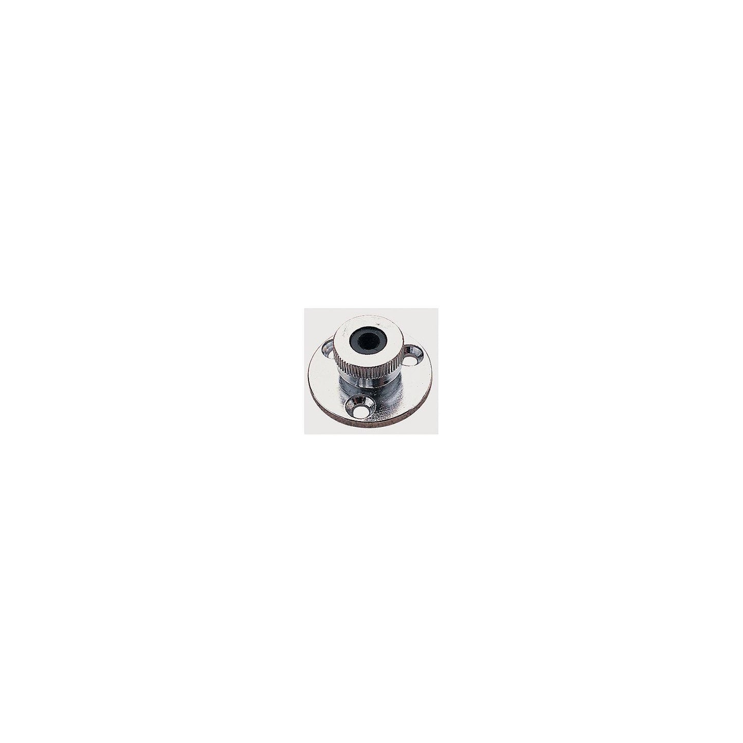 Chrome Brass Cable Outlet, 1/4"-Supply Nautica