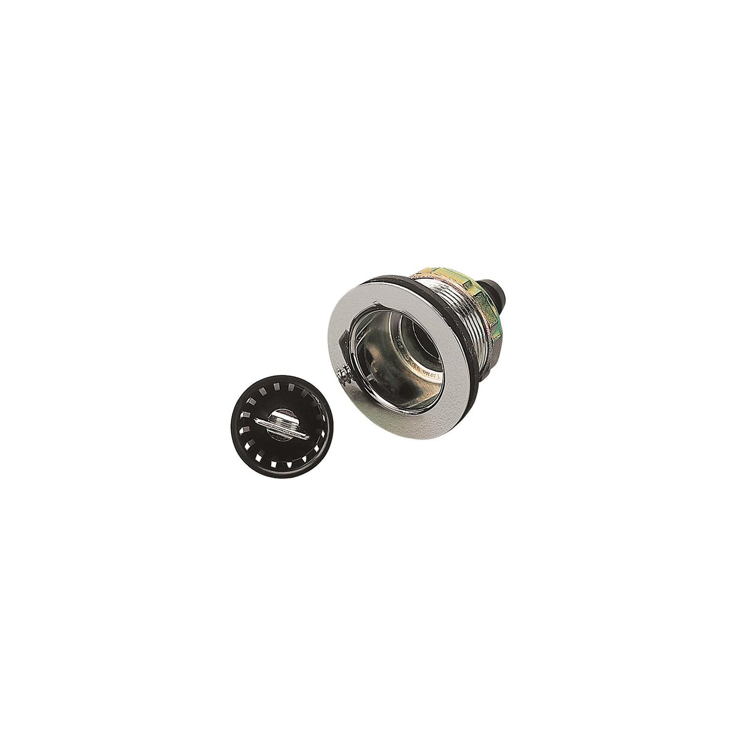 SeaDog 517526 Straight 2" Style Sink Drain with Strainer-Supply Nautica