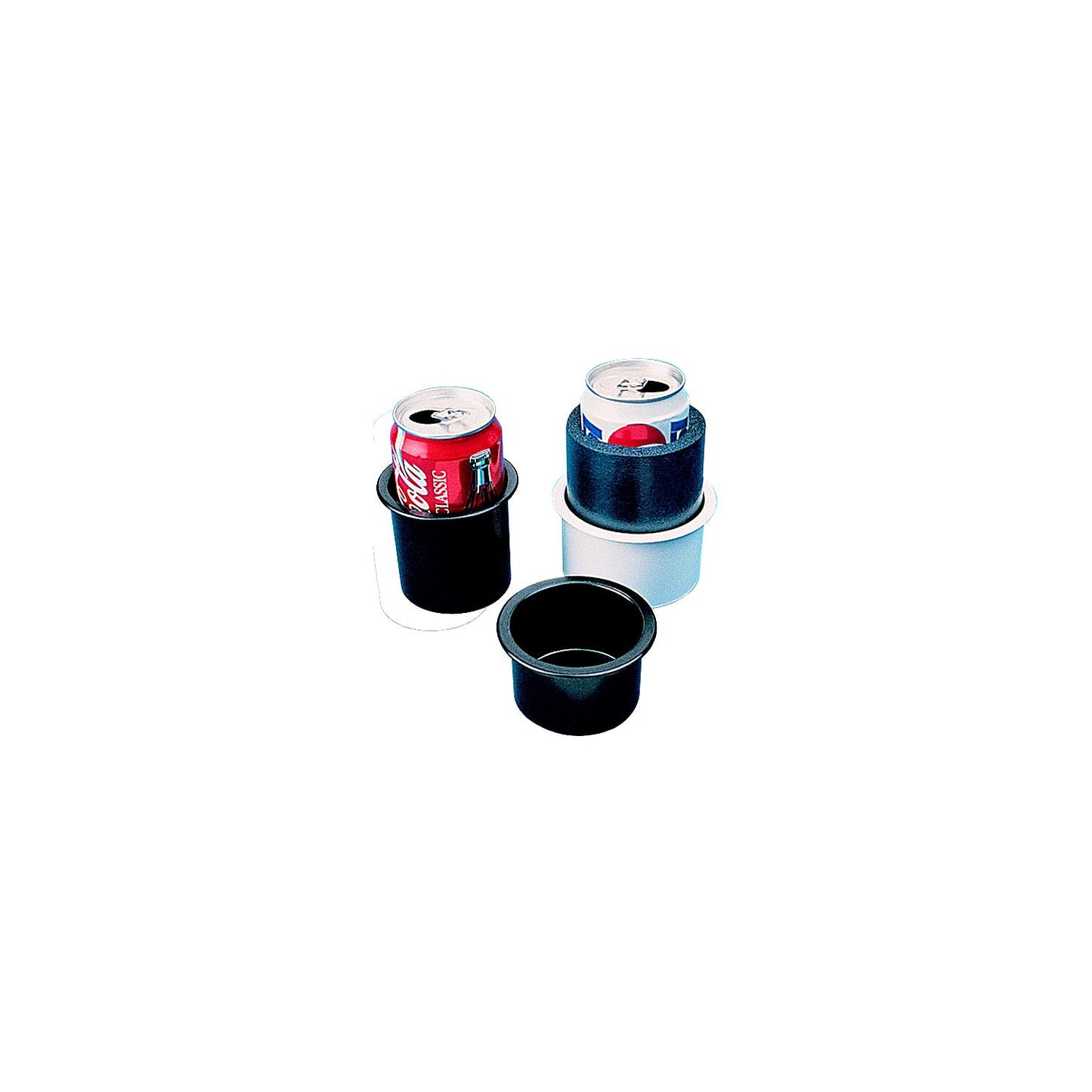Flush Mt Drink Holder, White