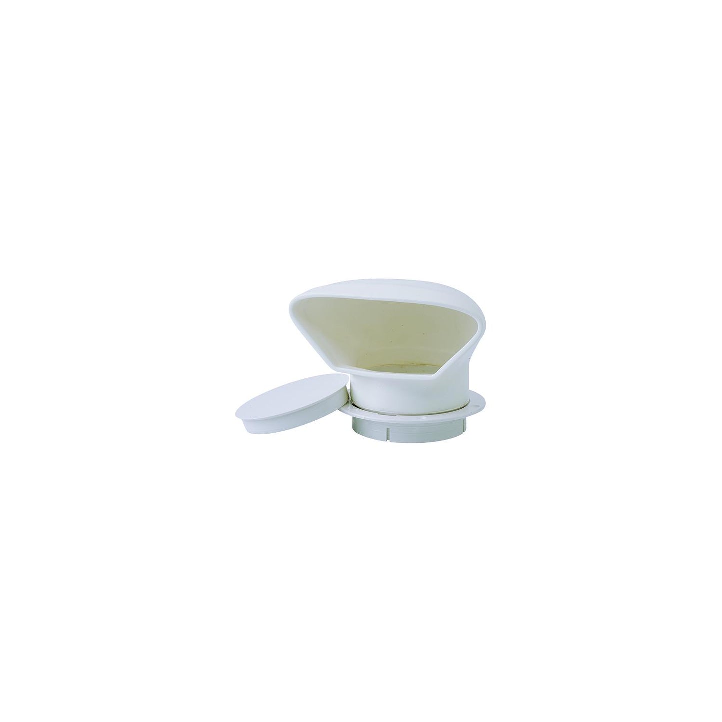 SeaDog 7271423 PVC Low Profile Cowl Vent & Snap On Deck Plate-Supply Nautica