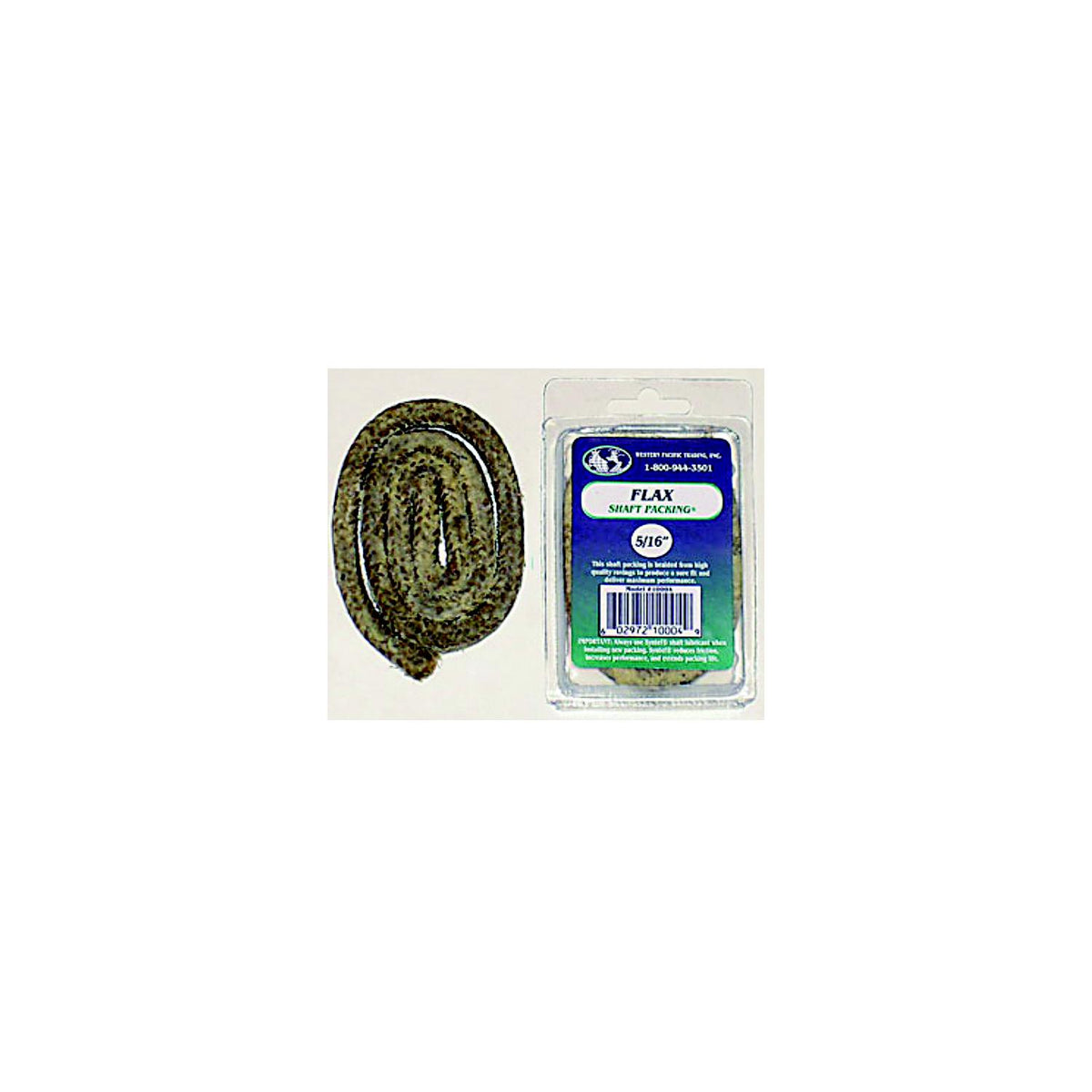 Flax Packing 1/4 X2' Retail-Supply Nautica