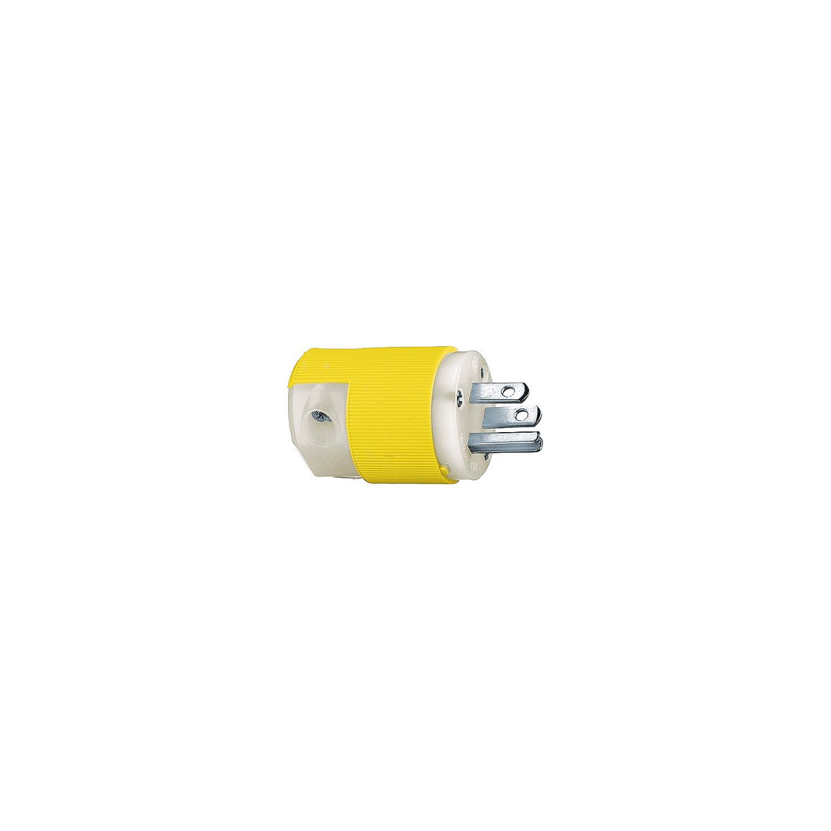 Hubbell HBL52CM66C Yellow 15A 125V Insulgrip Plug-Supply Nautica