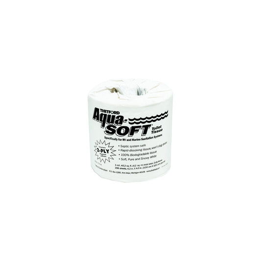 Thetford 24033 2-Ply Rapid-Dissolve Aqua-Soft Toilet Tissue-Toilet Paper, 48 Rolls/case
