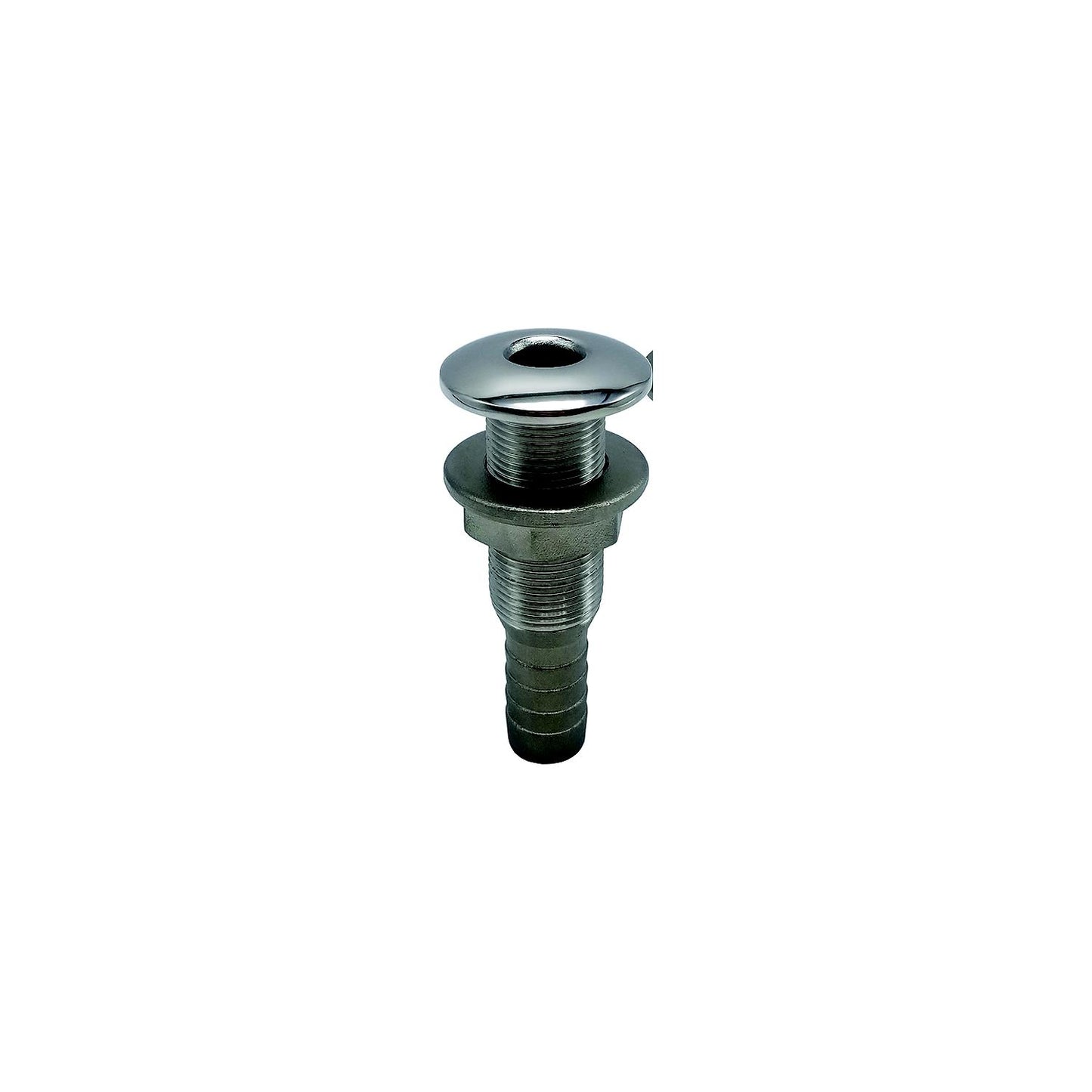 S/S Thru-Hull 1-1/8" w/Hose End