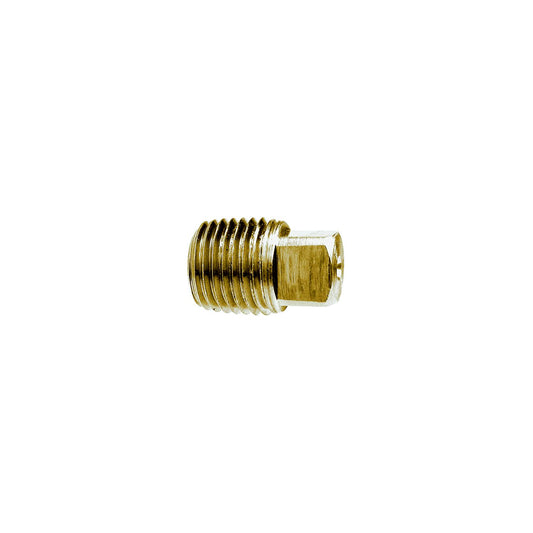 1/8 Brass Sq Head Pipe Plug