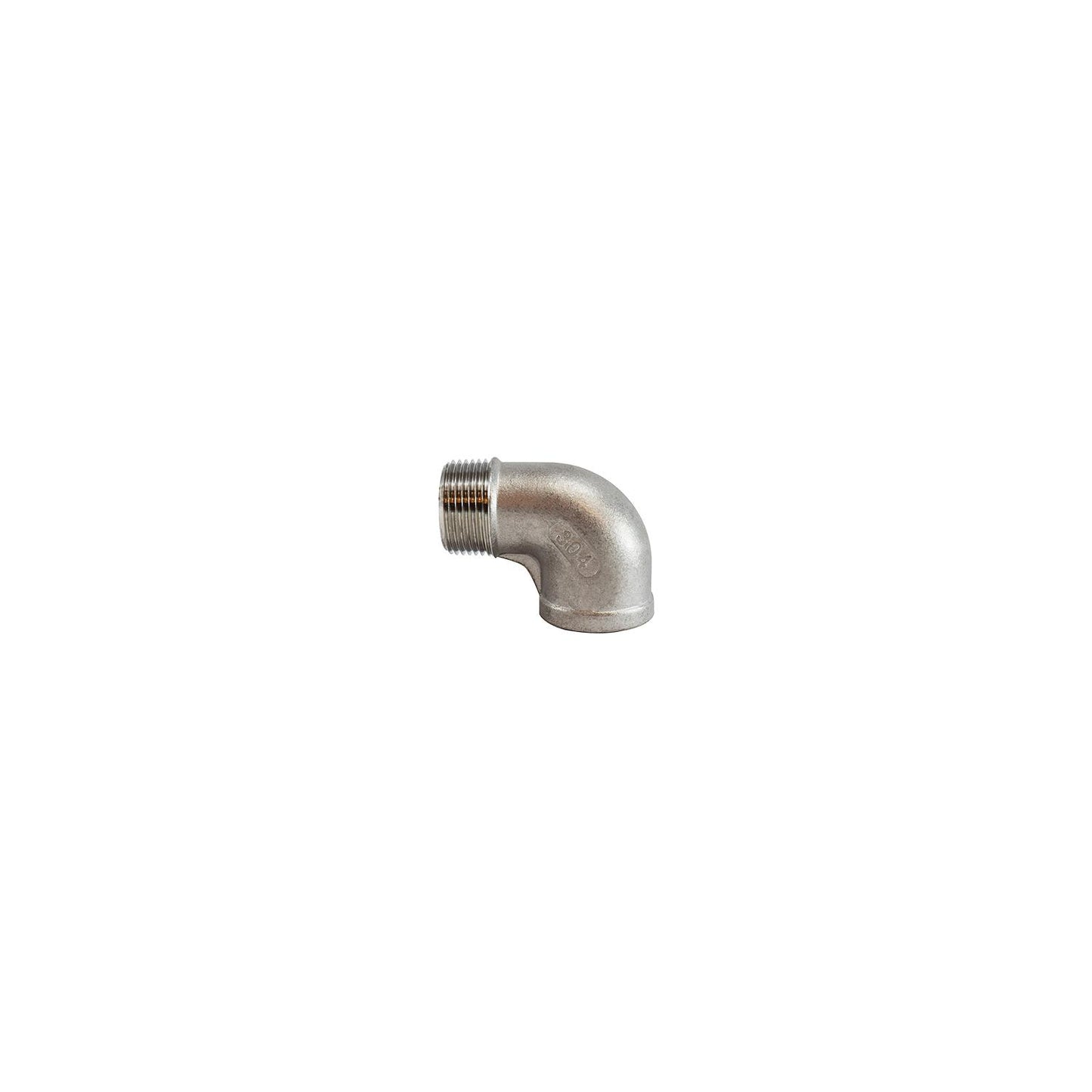 64165 304 Stainless Steel 90° Street Elbow, 1"