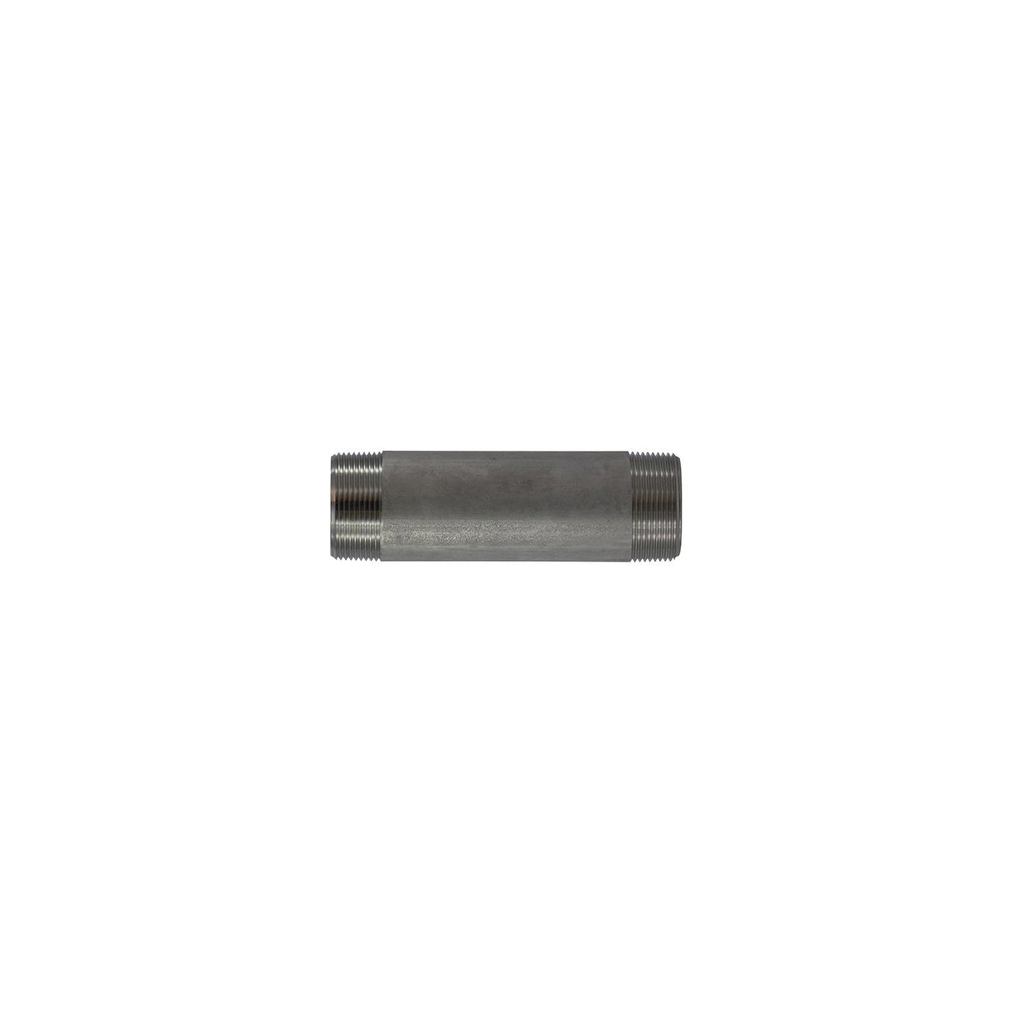 70140 316 Stainless Steel Nipple, 1-1/2" x Close
