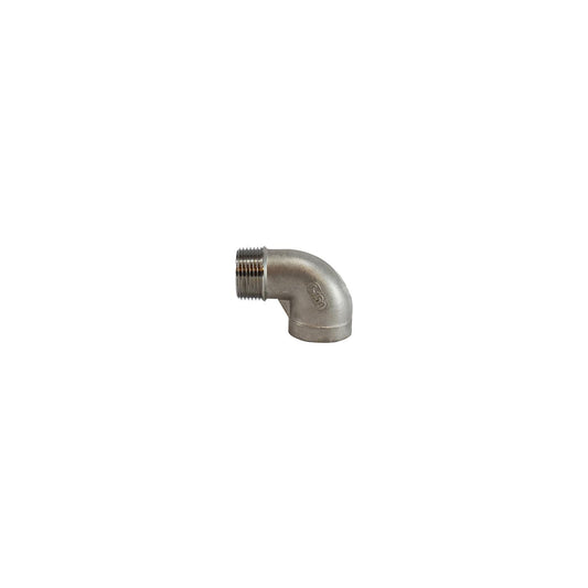 74164 316 Stainless Steel 90° Street Elbow, 3/4"