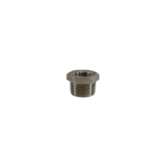 74524 316 Stainless Steel Hex Bushing, 1-1/2" x 1-1/4"