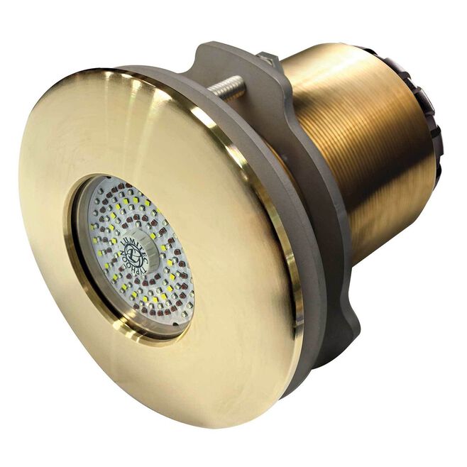 LUMITEC LIGHTING SeaBlaze Typhoon Through-Hull Underwater Light, 10,000 Lumen