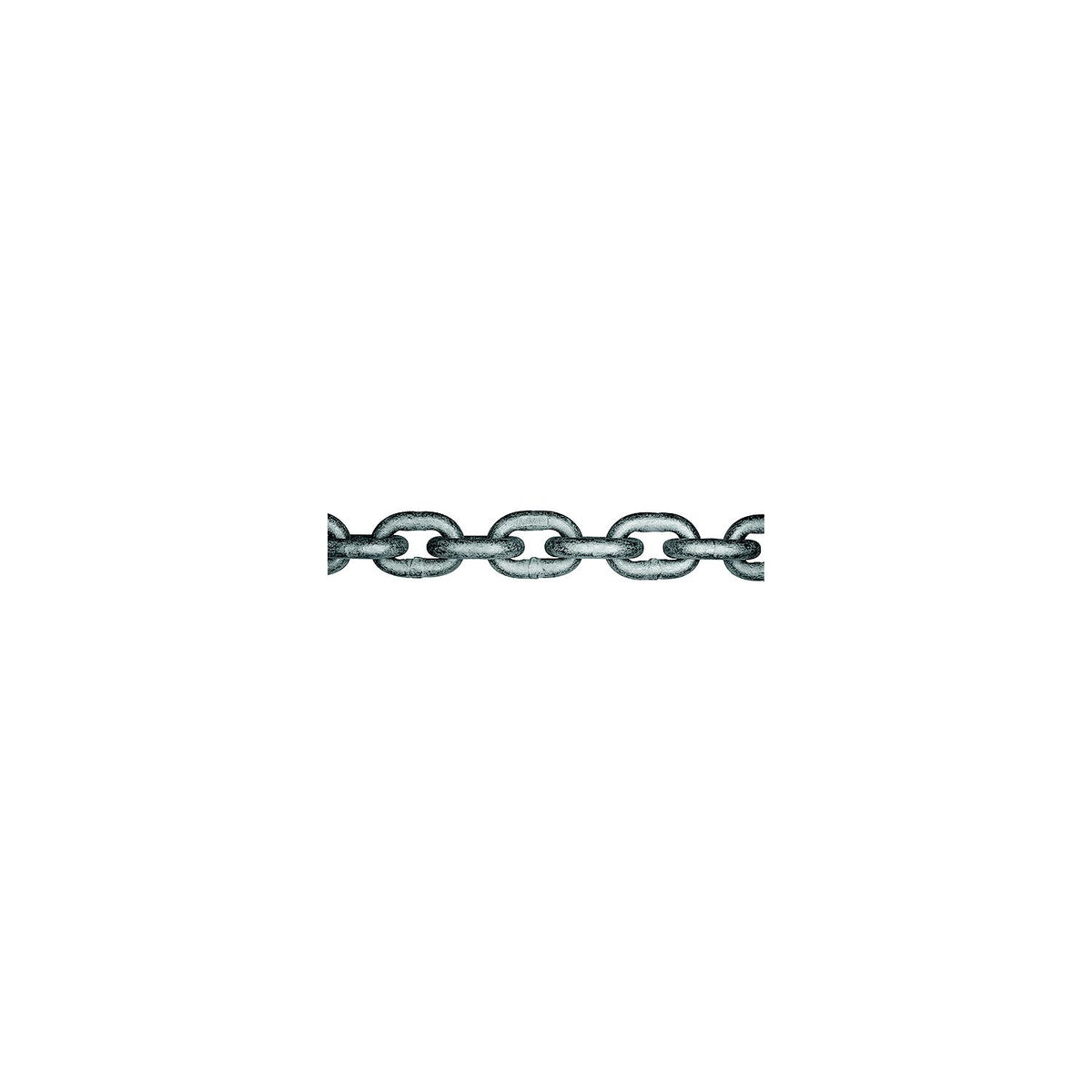 Grade 30 Proof Coil Hot Dip Galvanized Chain, 3/16" x 250' Pail-Supply Nautica