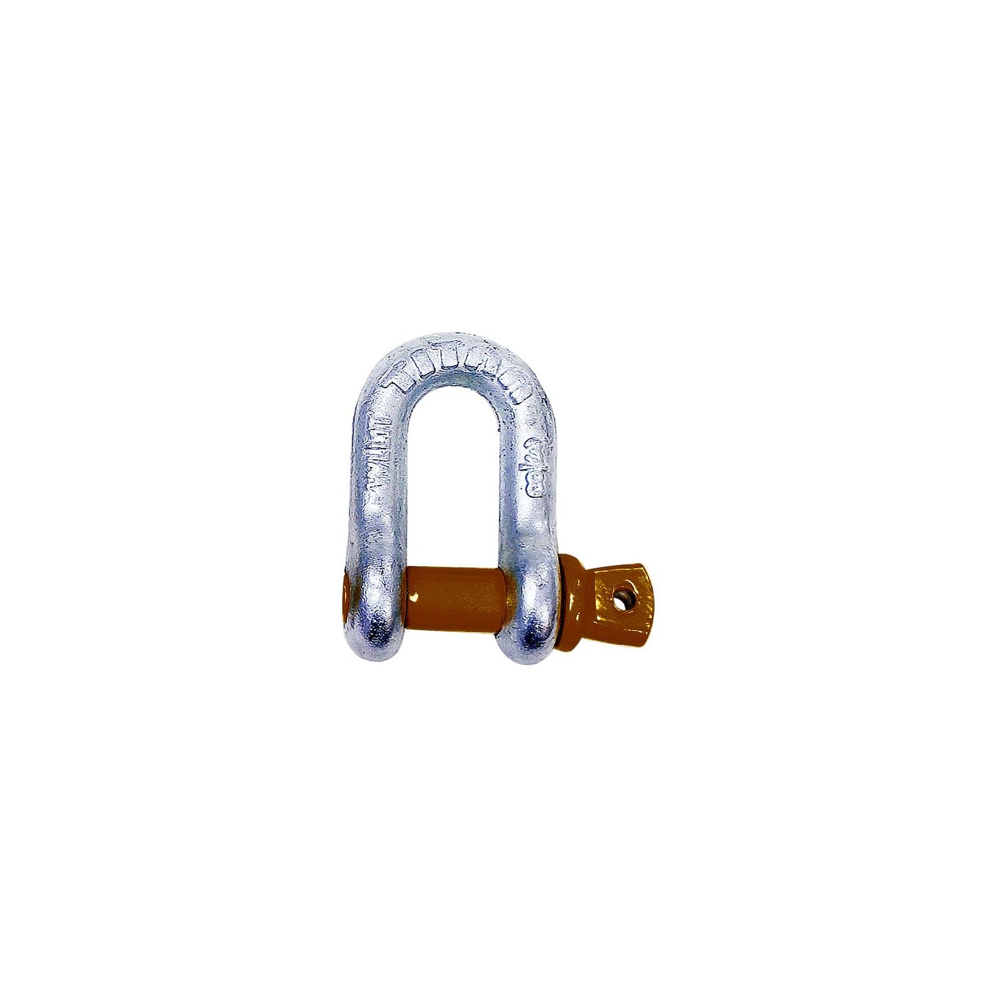 Hot Galvanized D Shackle, 3/4"
