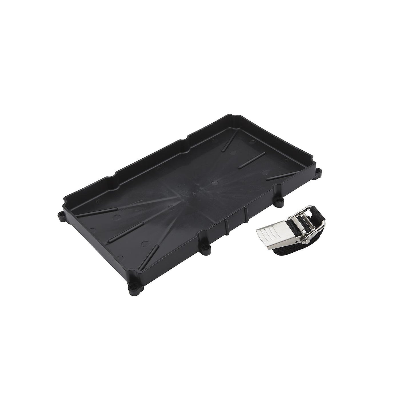Seachoice 22053 Battery Tray w/Strap & Stainless-Steel Buckle, 24/cs