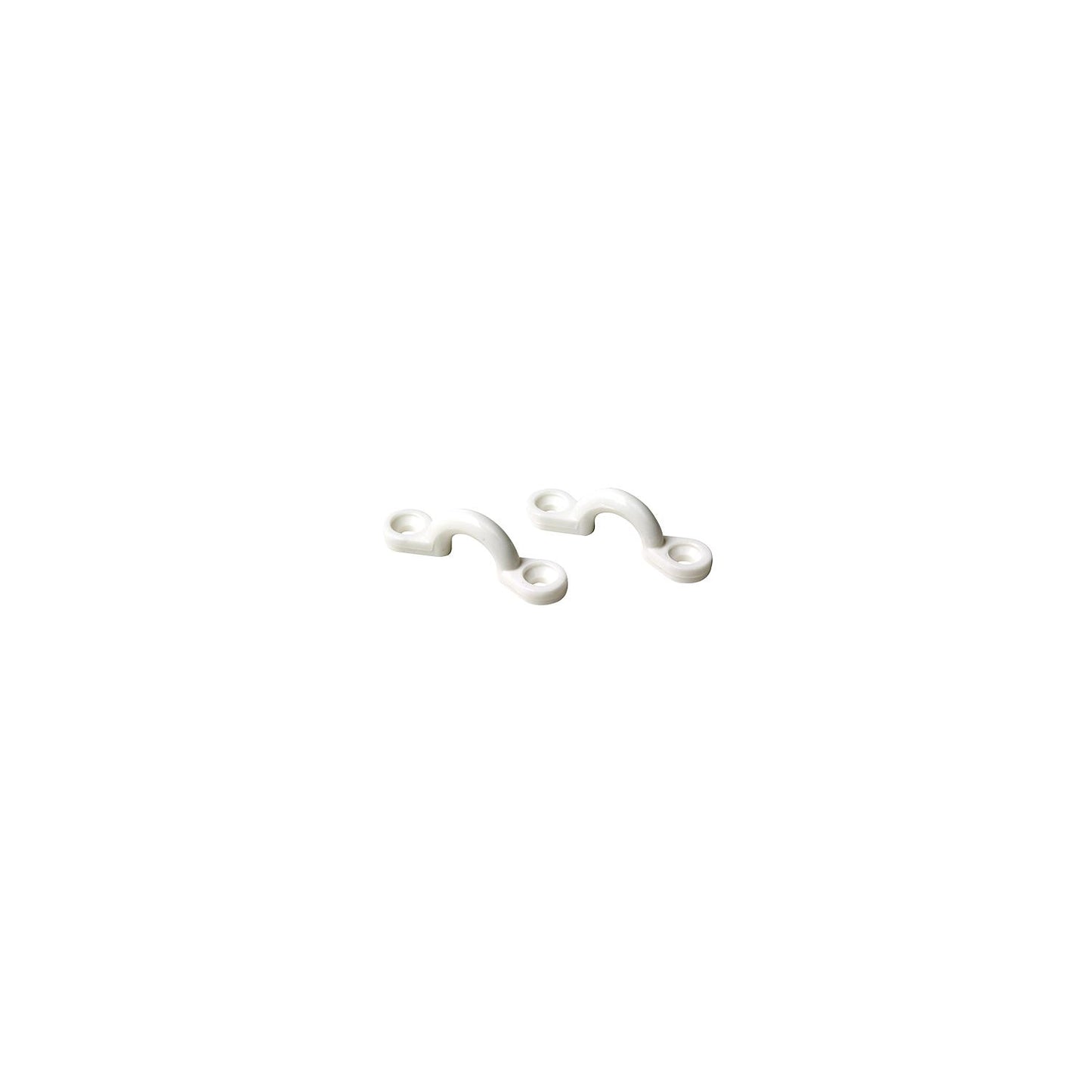 Seachoice White Nylon Eye Strap, 4/Card