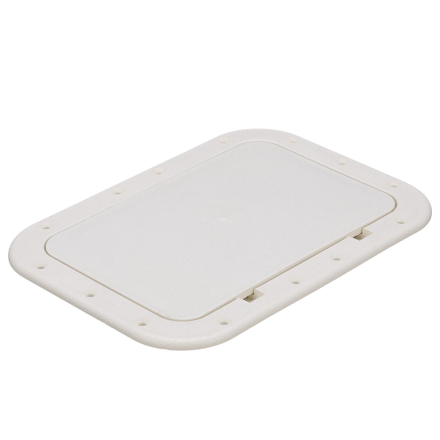 Seachoice 39121 Polypropylene 7" x 11" ID Pry-Out Type Hatch-White