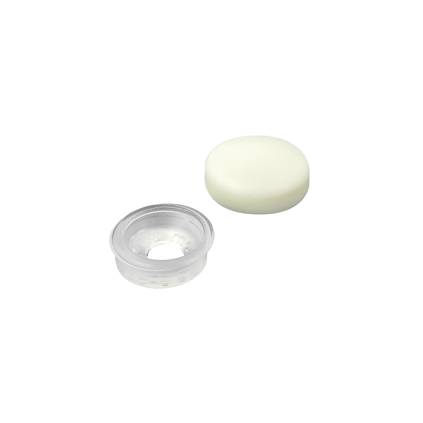 Seachoice Screw Caps, Cream, Fits #10 & #12