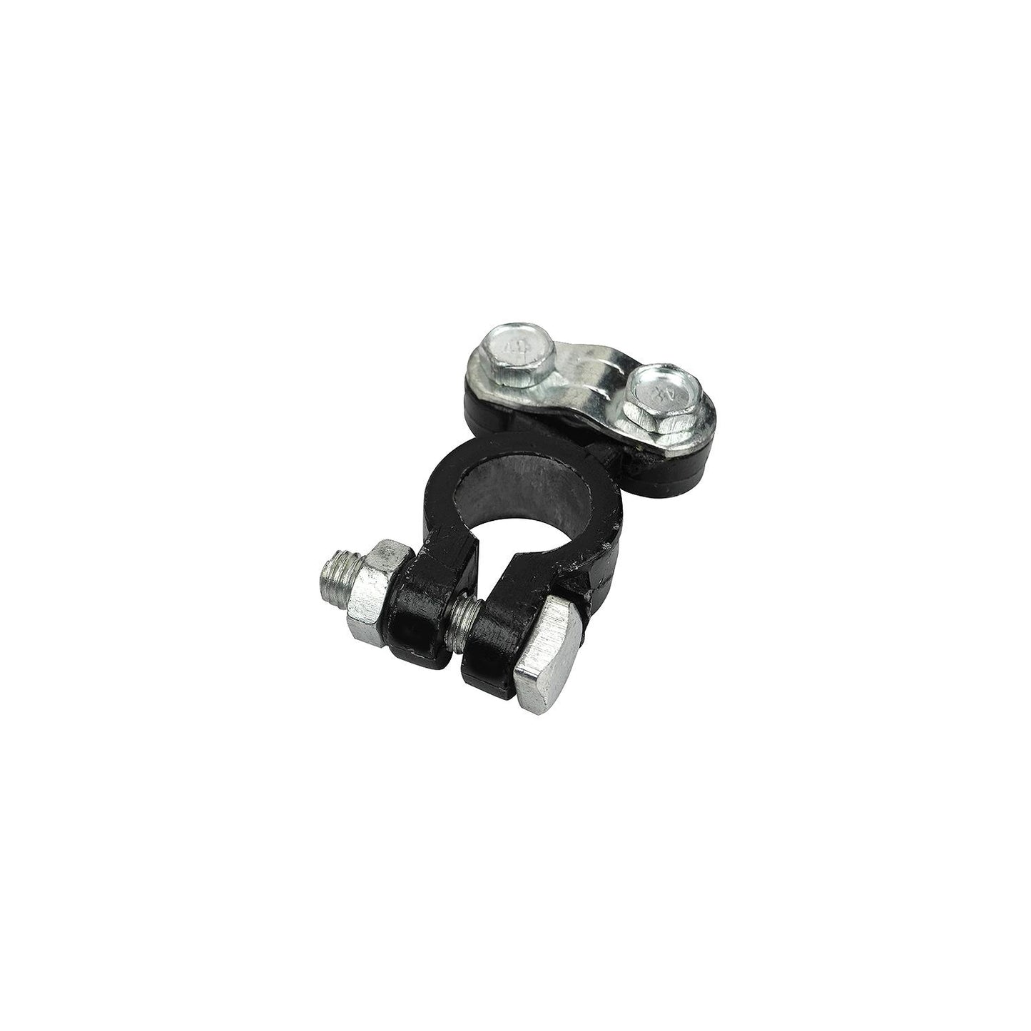 Seachoice Clamp style coated battery terminal, Black