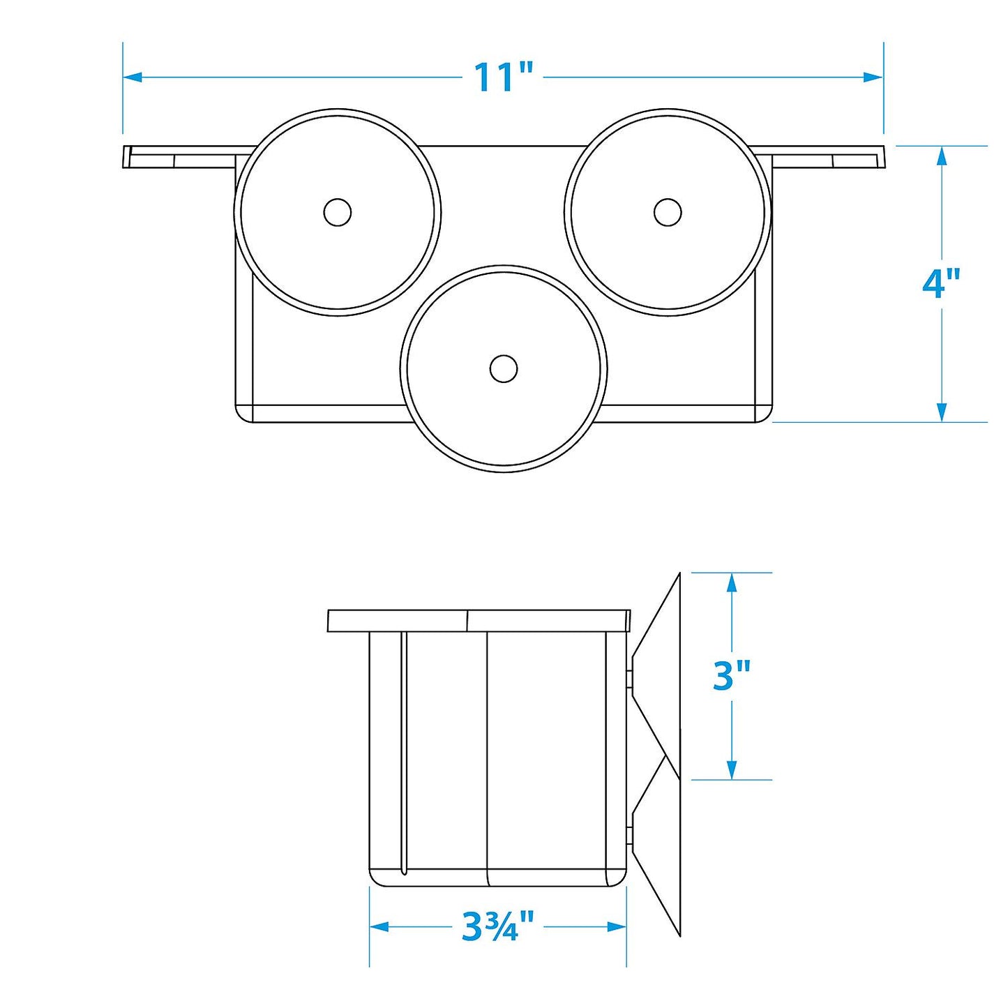 Seachoice 79321 Cockpit Organizer - White