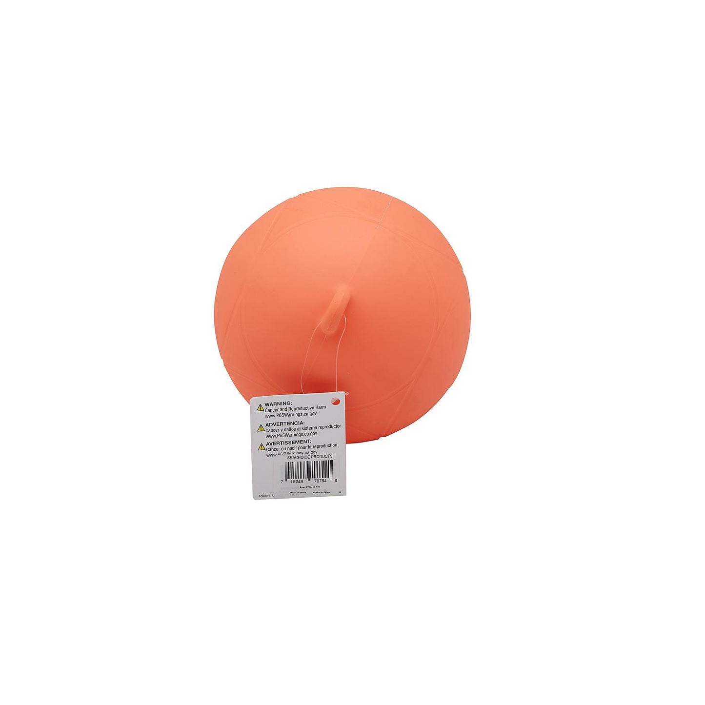 Seachoice 79754 Slalom/Marking Buoy - Neon Red, 9" Dia.
