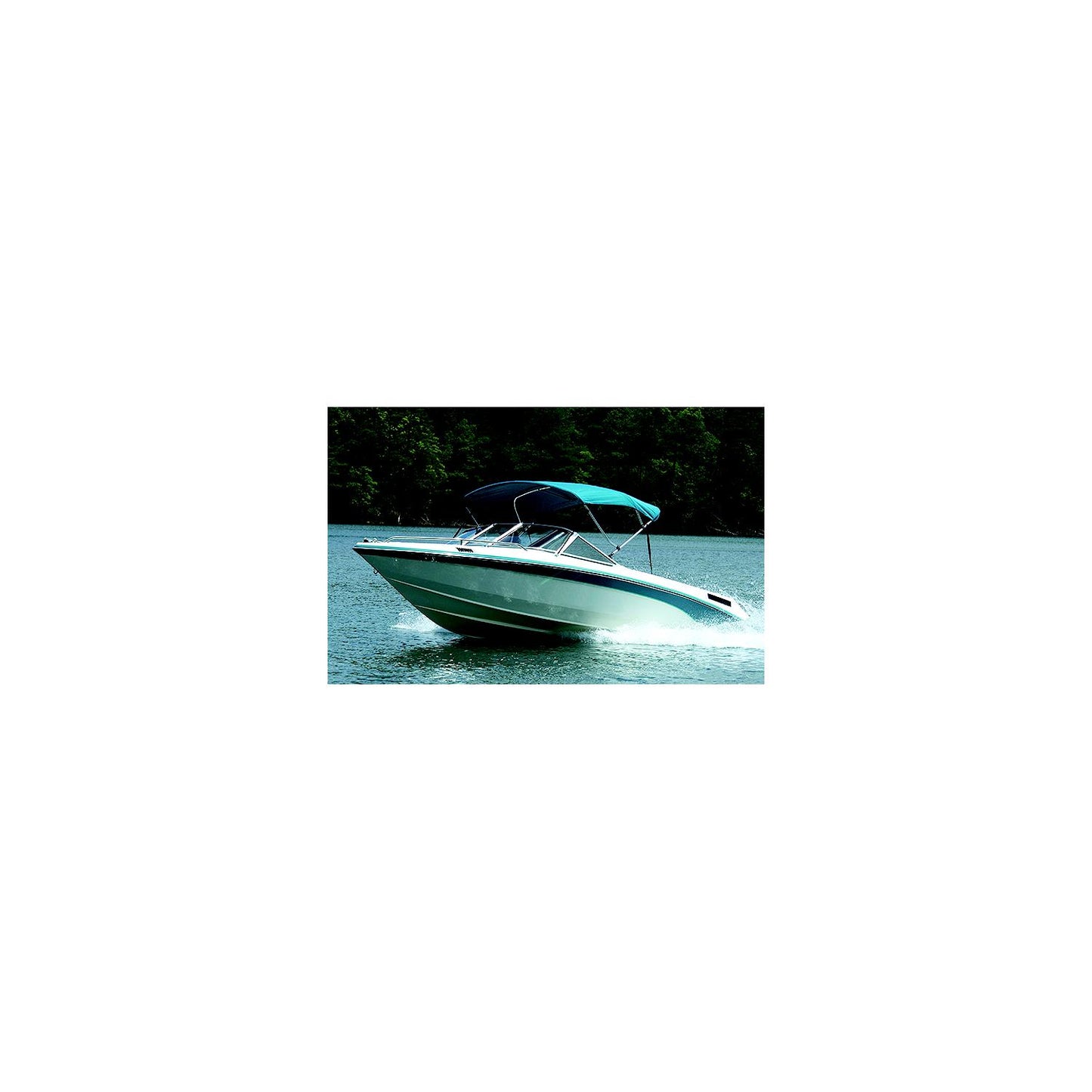Carver A5463TB03 54" High 3 Bow Fully Assembled Bimini Top Persian Green-Supply Nautica