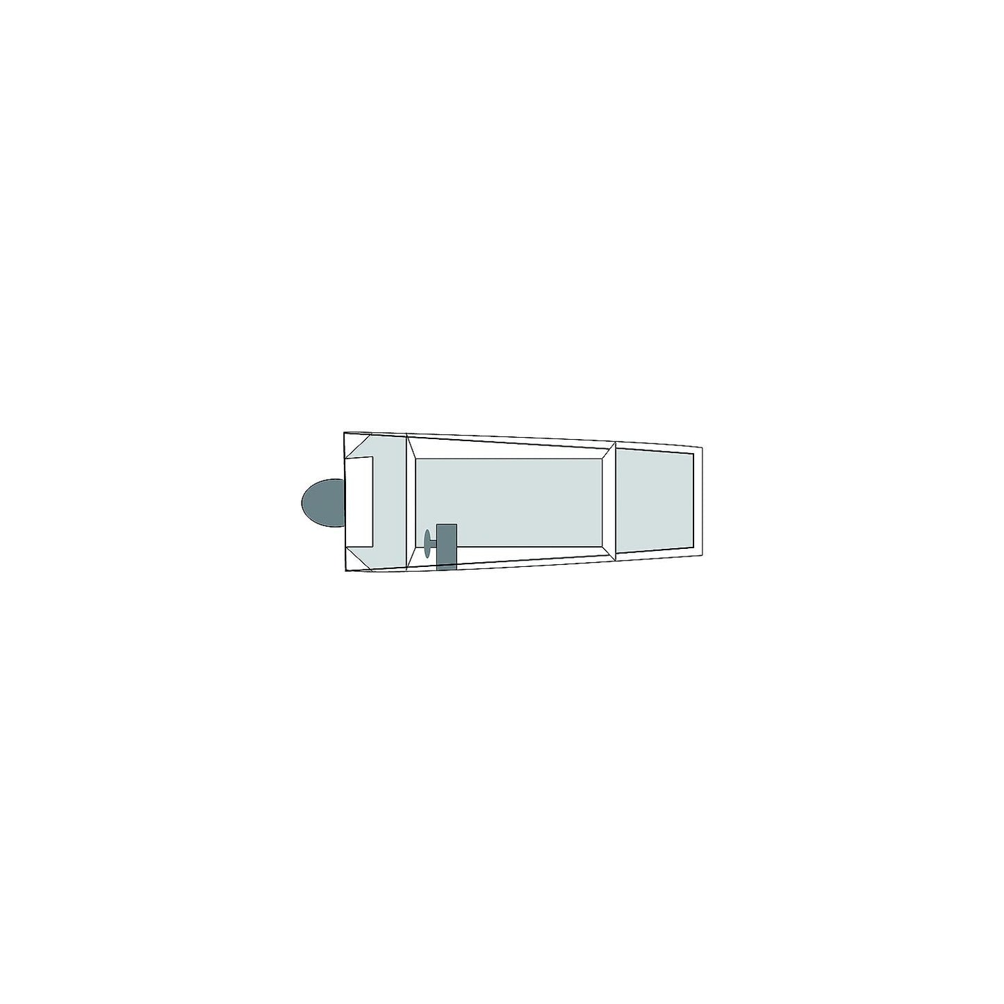 Carver 79001 Flex-Fit PRO™ V-Hull fishing boat, Slate Gray-Supply Nautica