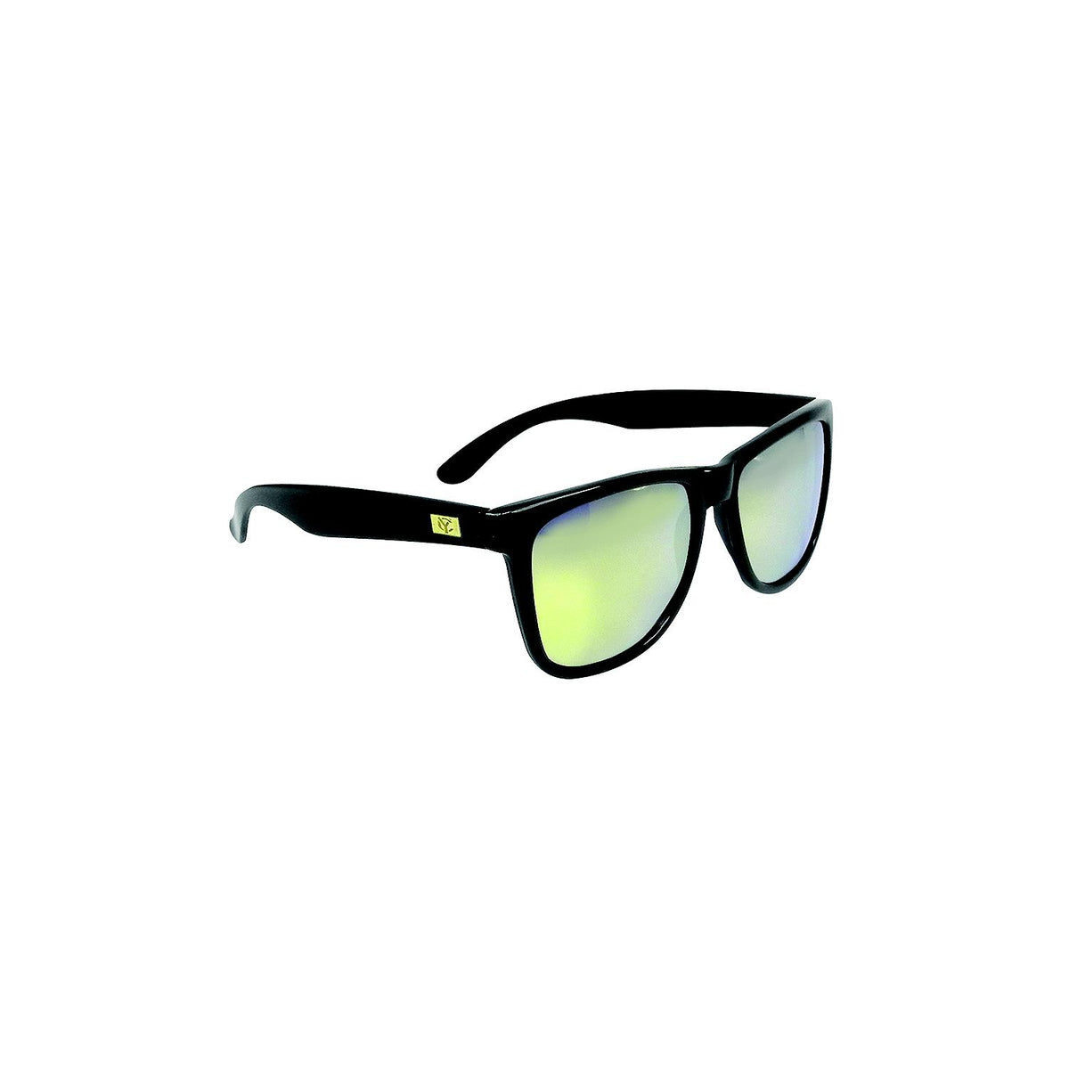 Yachter's Choice 43857 "Catalina" Polarized Sunglasses Black Matte Frame, Gold Mirror Lens-Supply Nautica