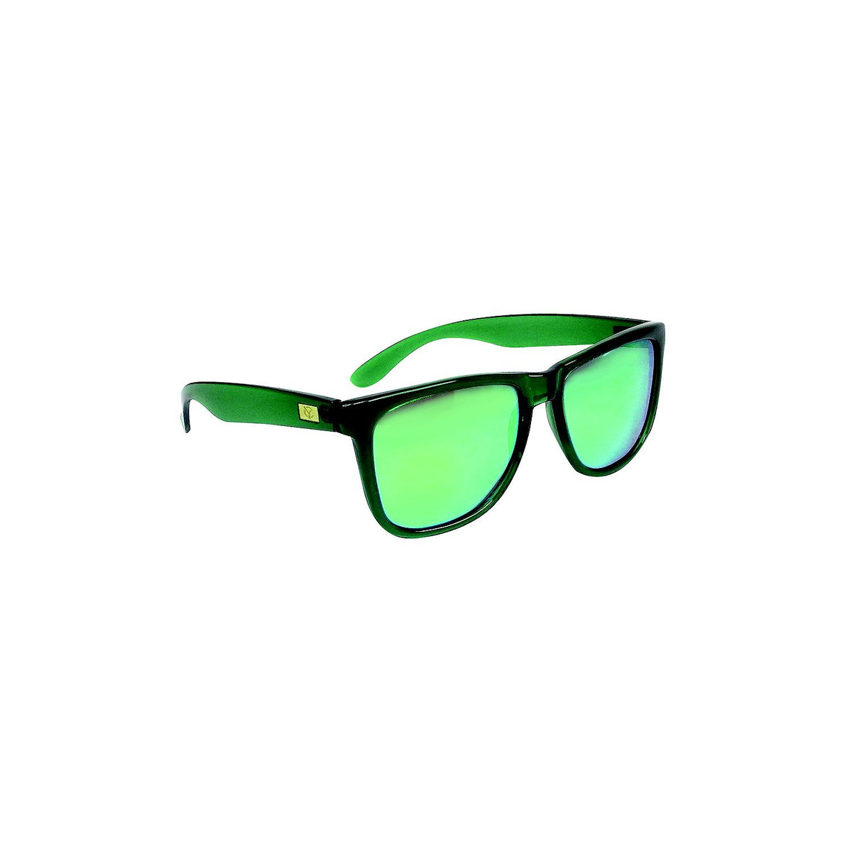 Yachter's Choice 43859 "Catalina" Polarized Sunglasses Clear Green Frame, Green Mirror Lens-Supply Nautica