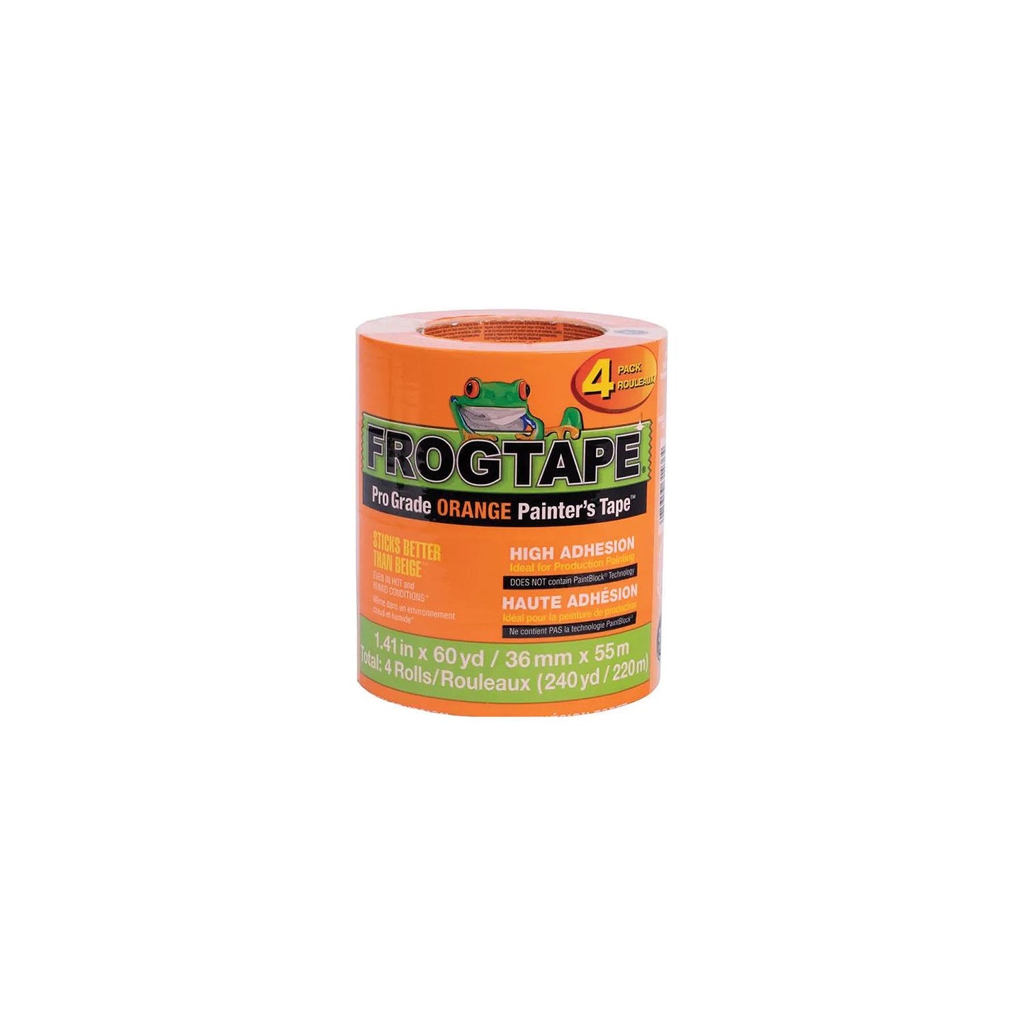 Shurtape 242813 Frogtape® Pro Grade Orange Painter's Tape, 2" x 180', Orange