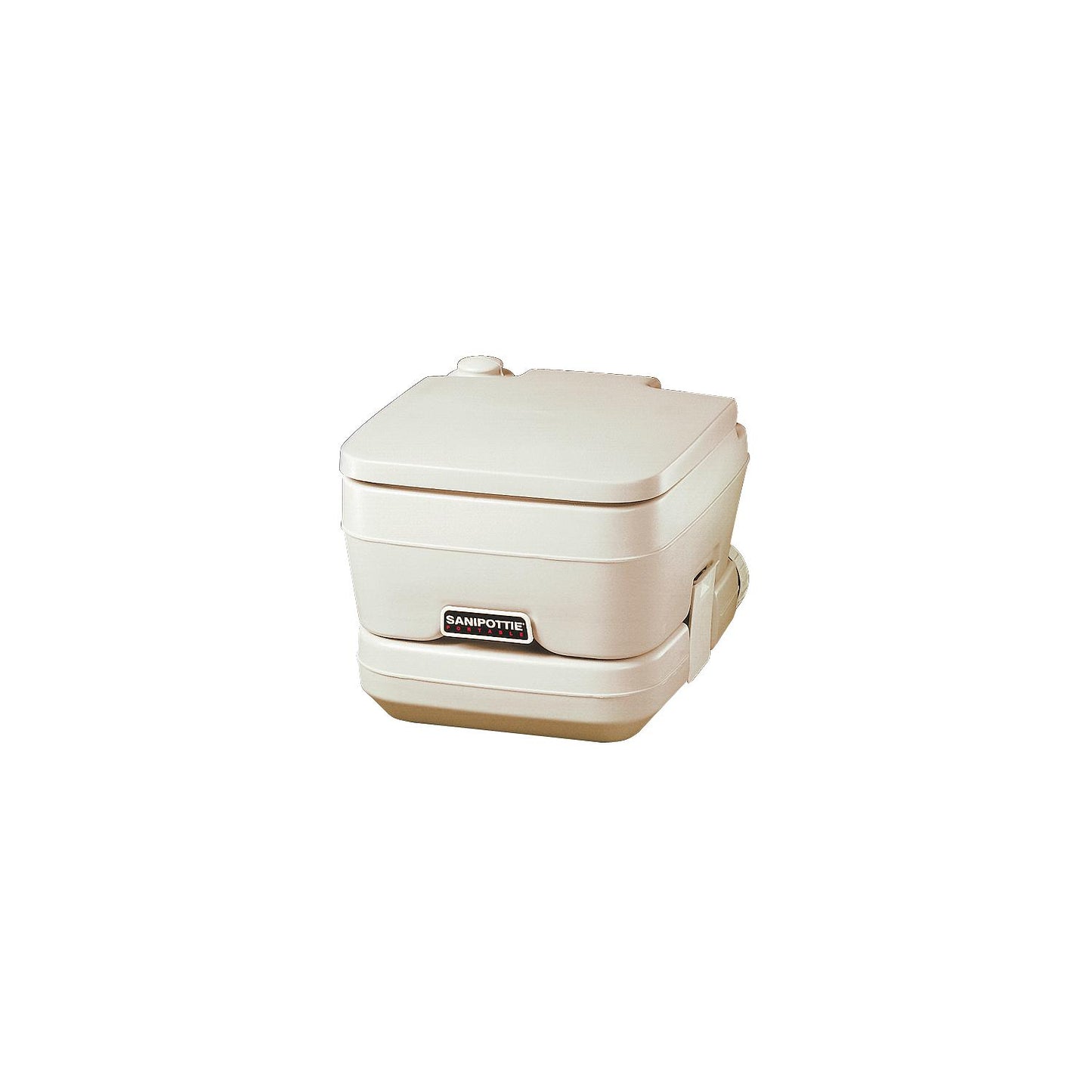 Dometic 2.5 Gallon SaniPottie 964MSD Portable Toilet With Mounting Brackets and 1.5" MSD Fittings