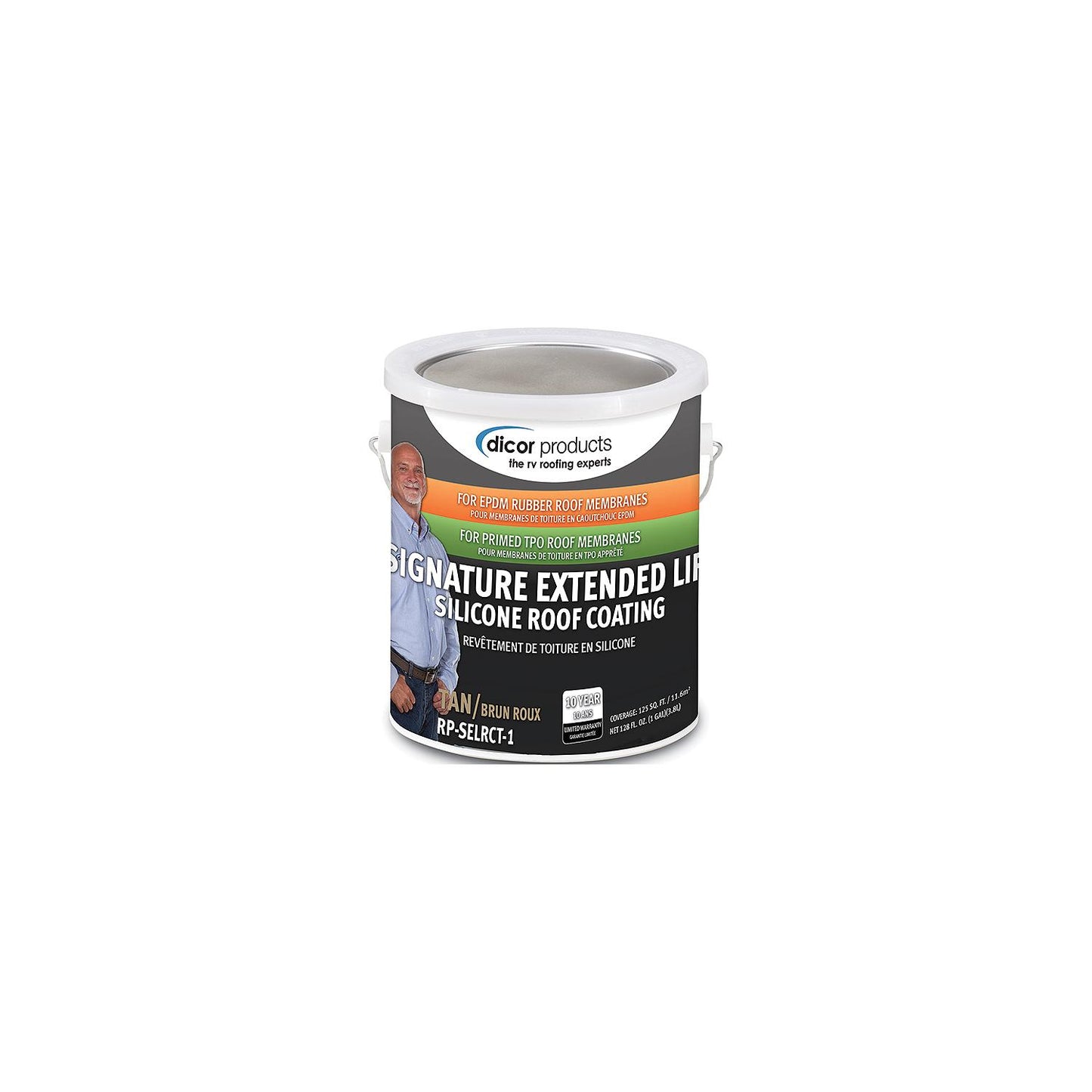 Dicor Signature Extended Life RV Roof Coating™, Tan, Gal.