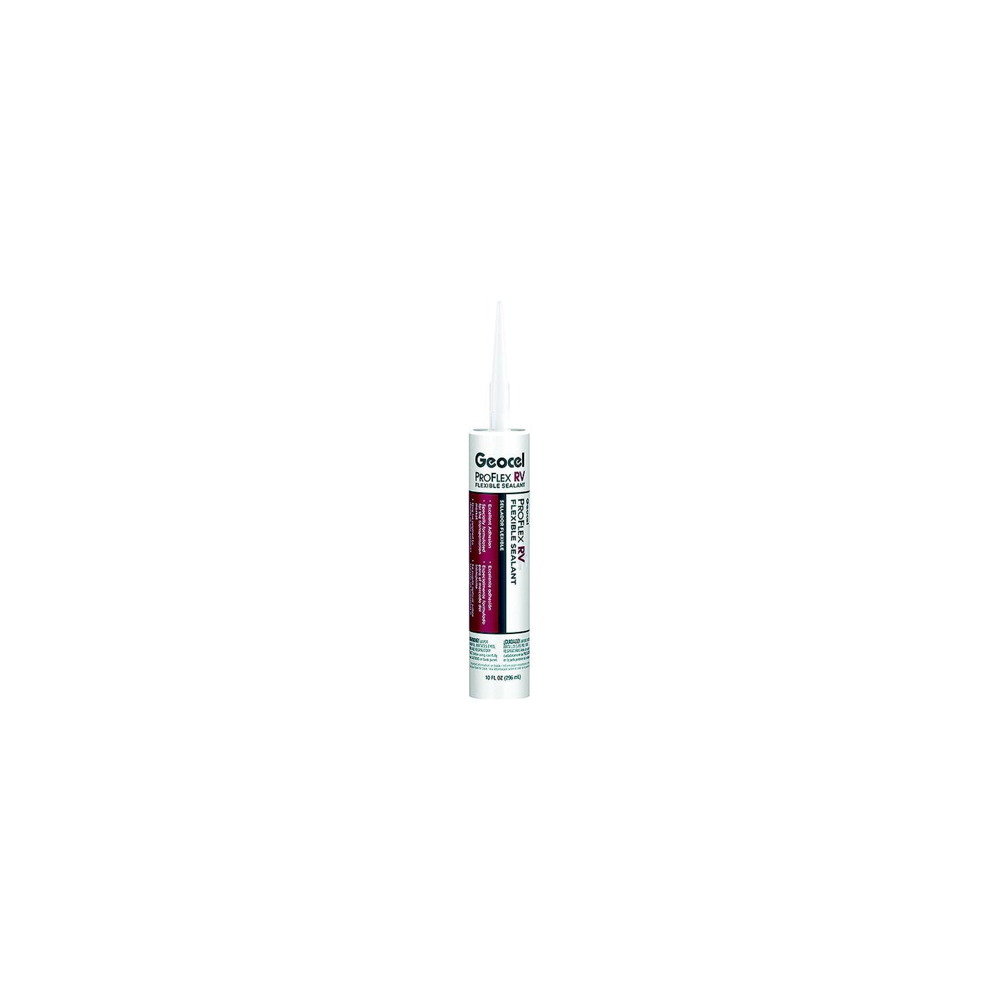 Geocel Pro Flex® RV Flexible Sealant, Clear Translucent