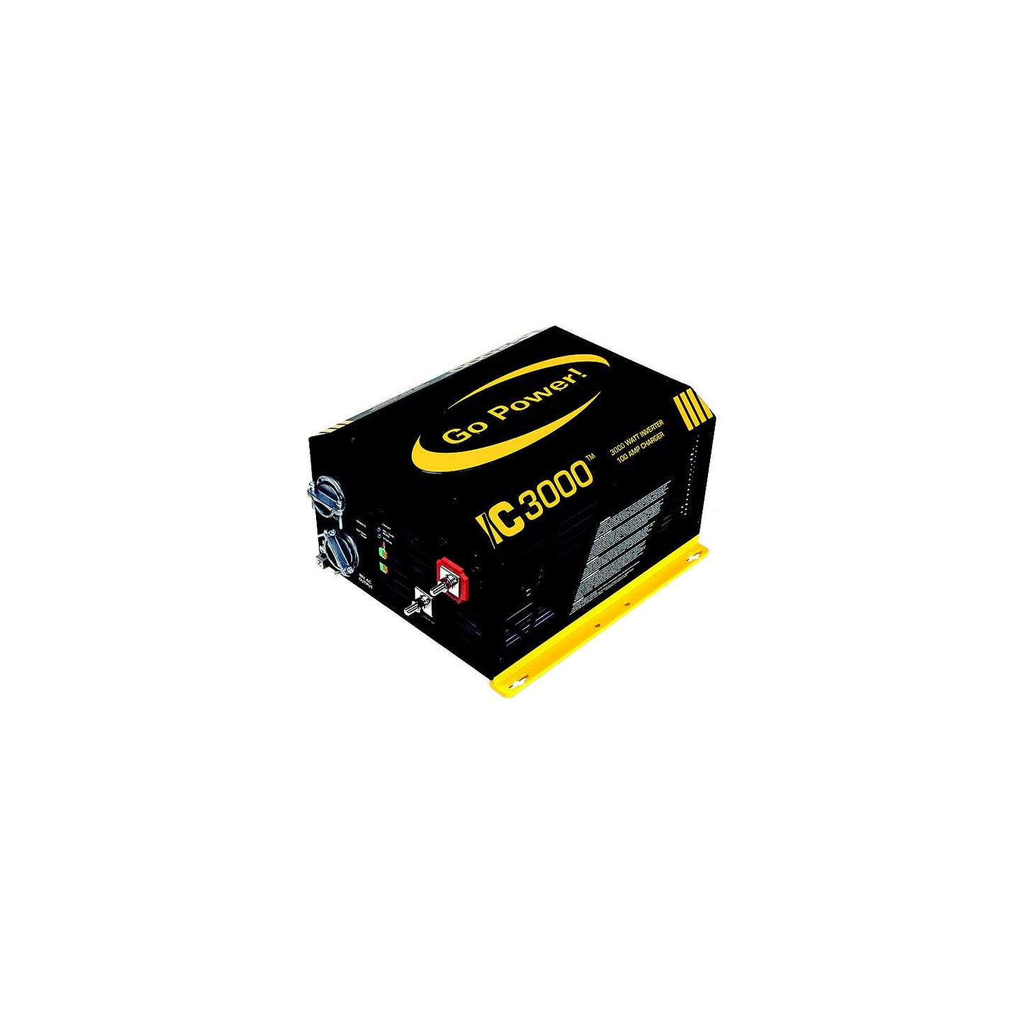 Go Power! 75013 IC Series Inverter Charger, 3000 Watt Inverter w/125 Amp Charger