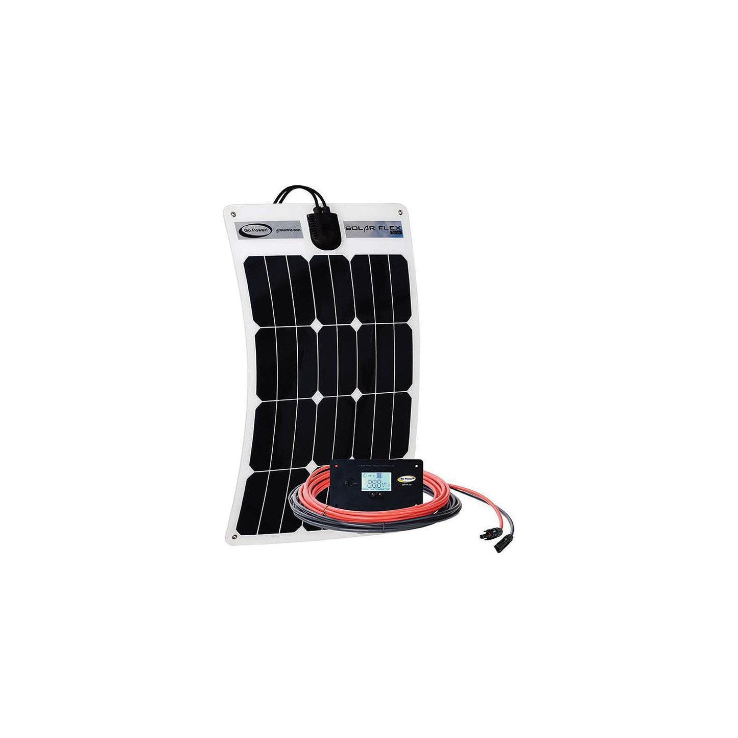 Go Power! 83302 Solar Flex™ Solar Panel w/10A PMW, 35 Watts