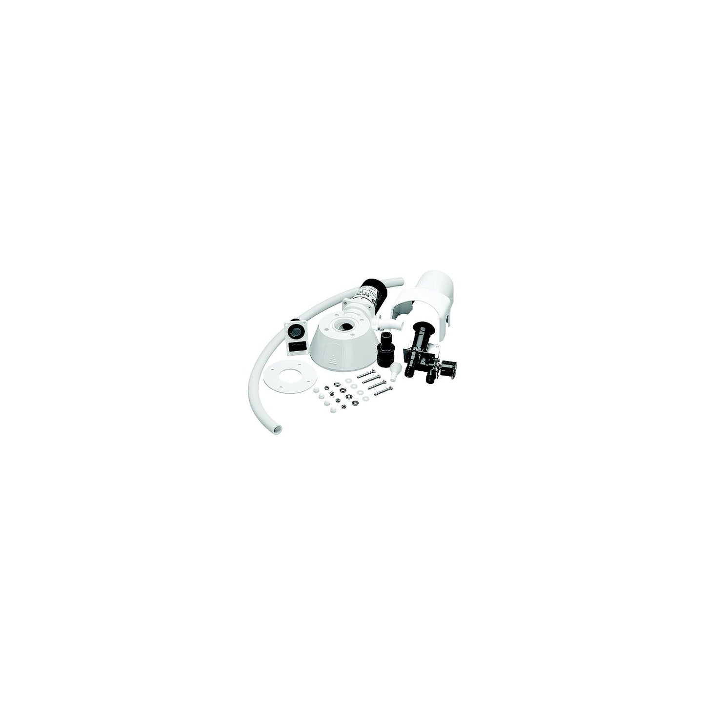 Jabsco 37055-0092 Fresh Water Conversion Kit for Quiet Flush Electric Toilet
