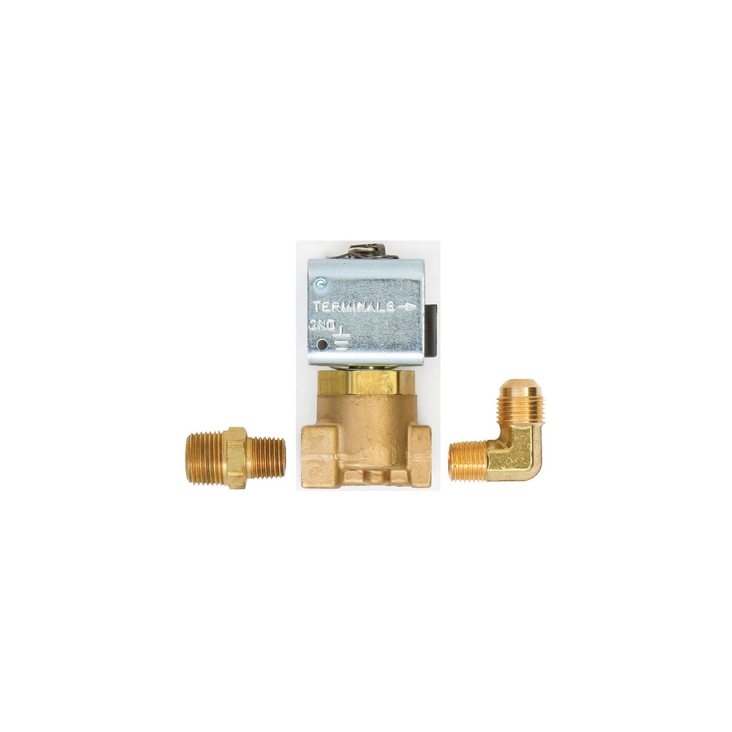 1/4 B Solenoid + Fitting 12V