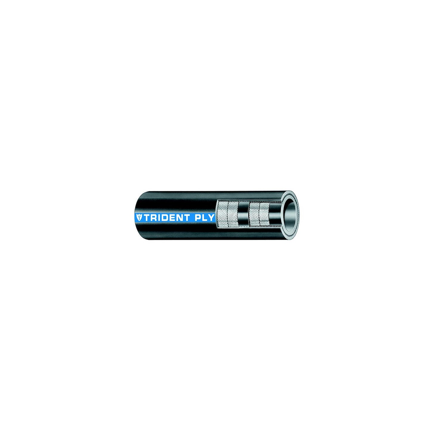 Trident Ply Softwall Exhaust Hose, 6" x 2'