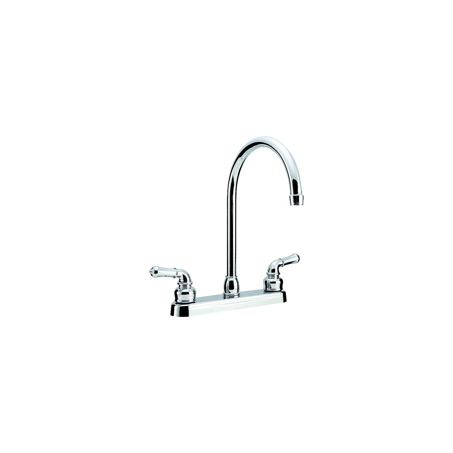 Dura Faucet DFPK330HCCP J-Spout Kitchen Faucet, Chrome
