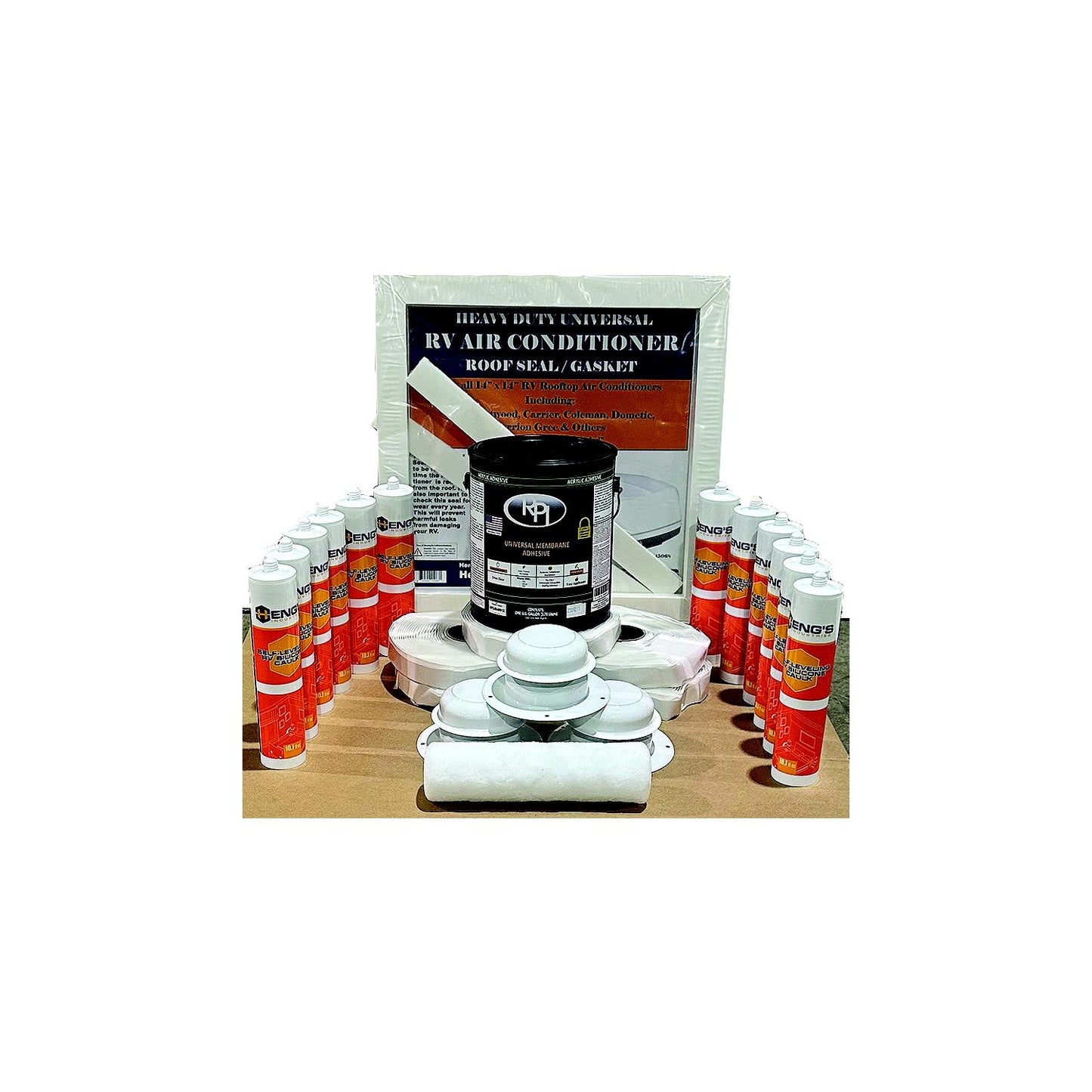 Hengs 12345UKDW Premium Universal Roof Installation Kit
