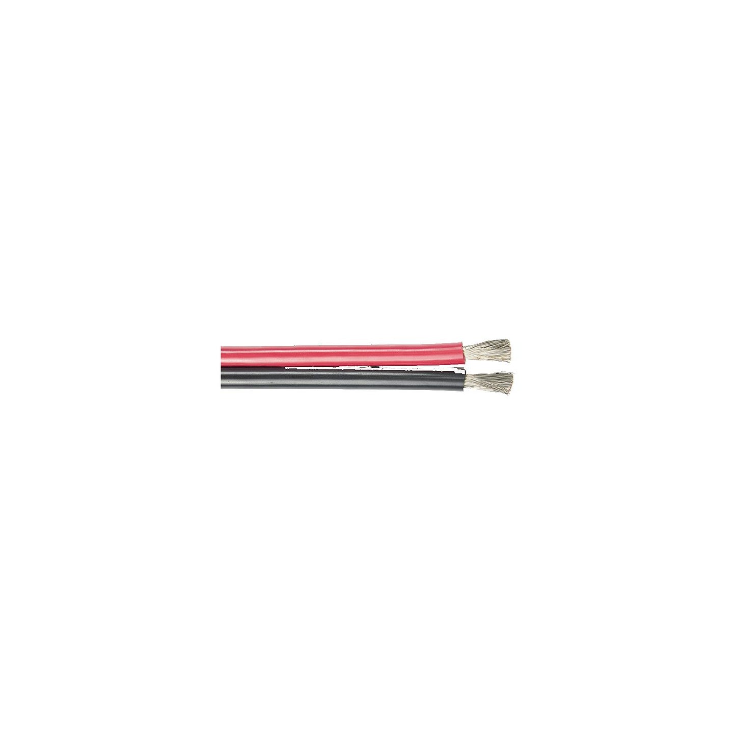 Ancor 121802 Marine Grade Bonded Cable, 8/2, 25', Red/Black