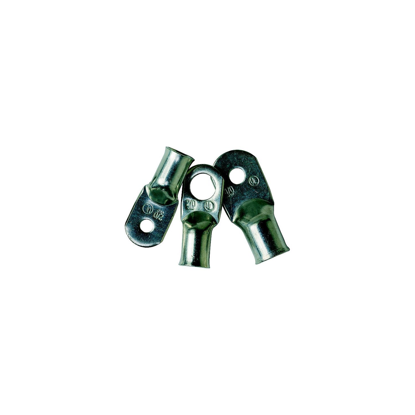 Ancor 252245 Marine Grade Tinned Battery Lugs, 5/16" Fastener, #6 Cable, 2/Pk