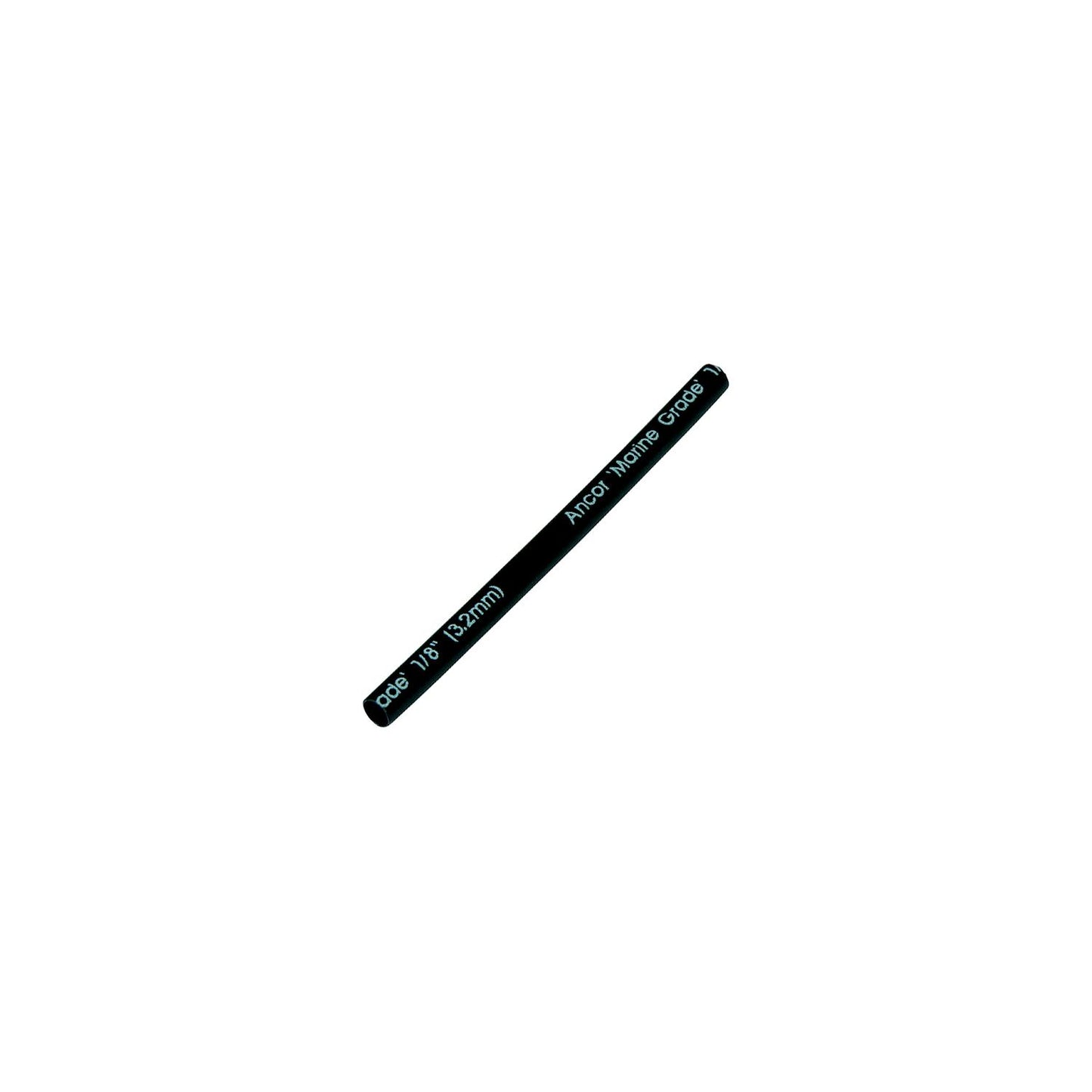 Ancor 301124 Marine Grade Adhesive Lined Heat Shrink Tubing, 1/8" x 12" , Black, 10/Pk