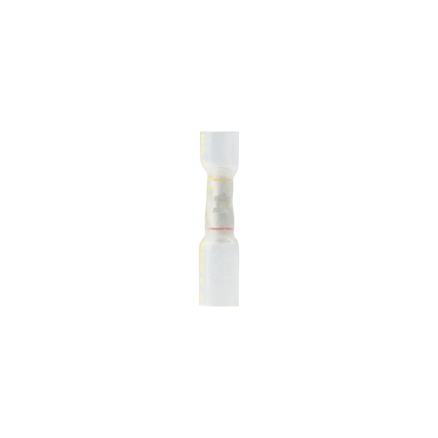 Ancor 320325 Heat Shrink Step-Down/Multi Wire Butt Connectors, Clear w/Yellow Dashes, 25/Pk