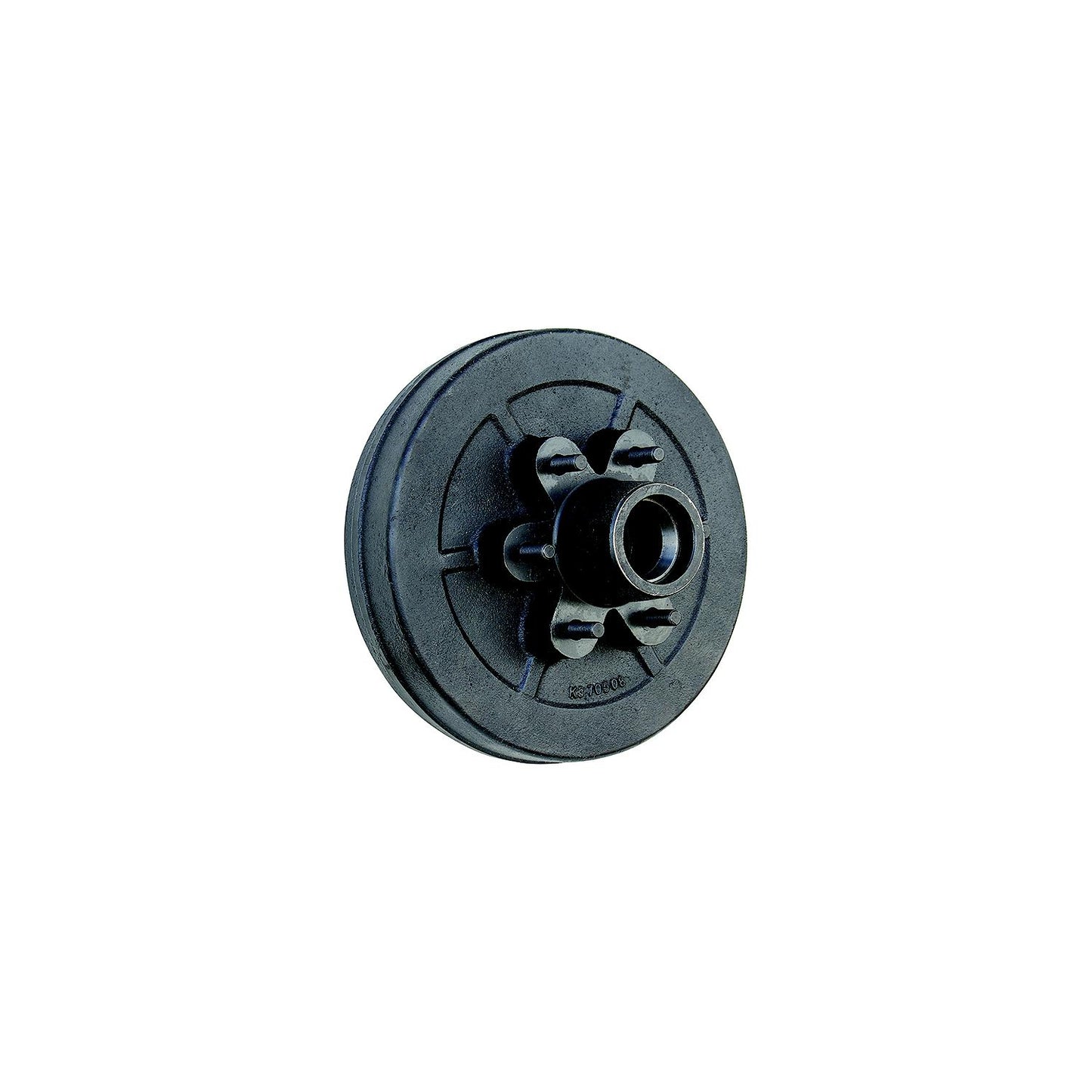 Dexter® Brake Drum Hub Only - Cups and Studs Installed, 6 Studs